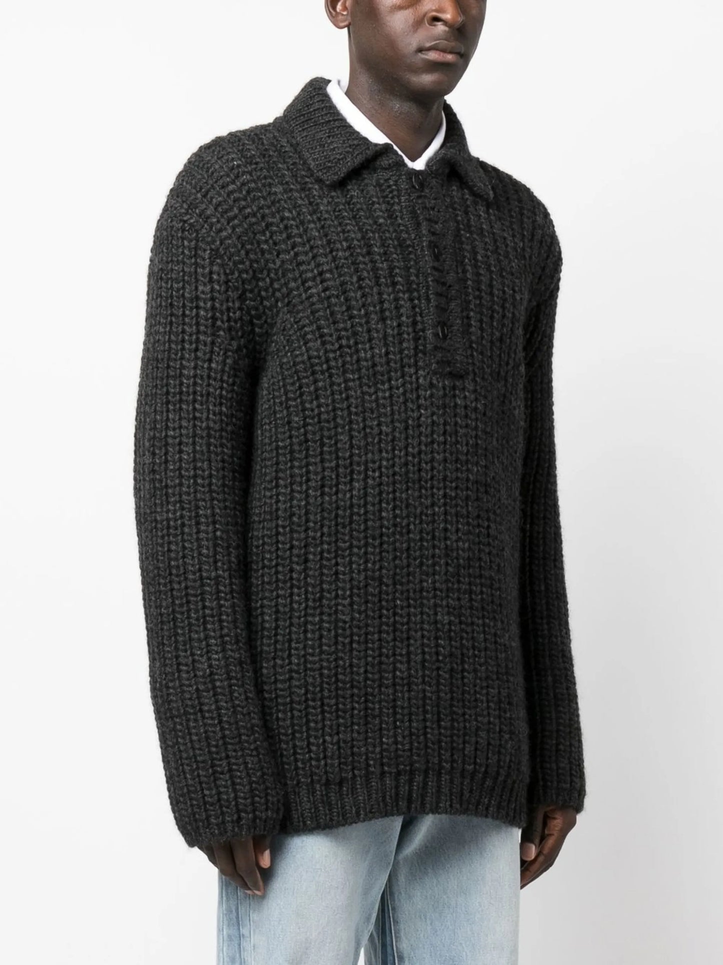 Big Piqué chunky knit jumper
