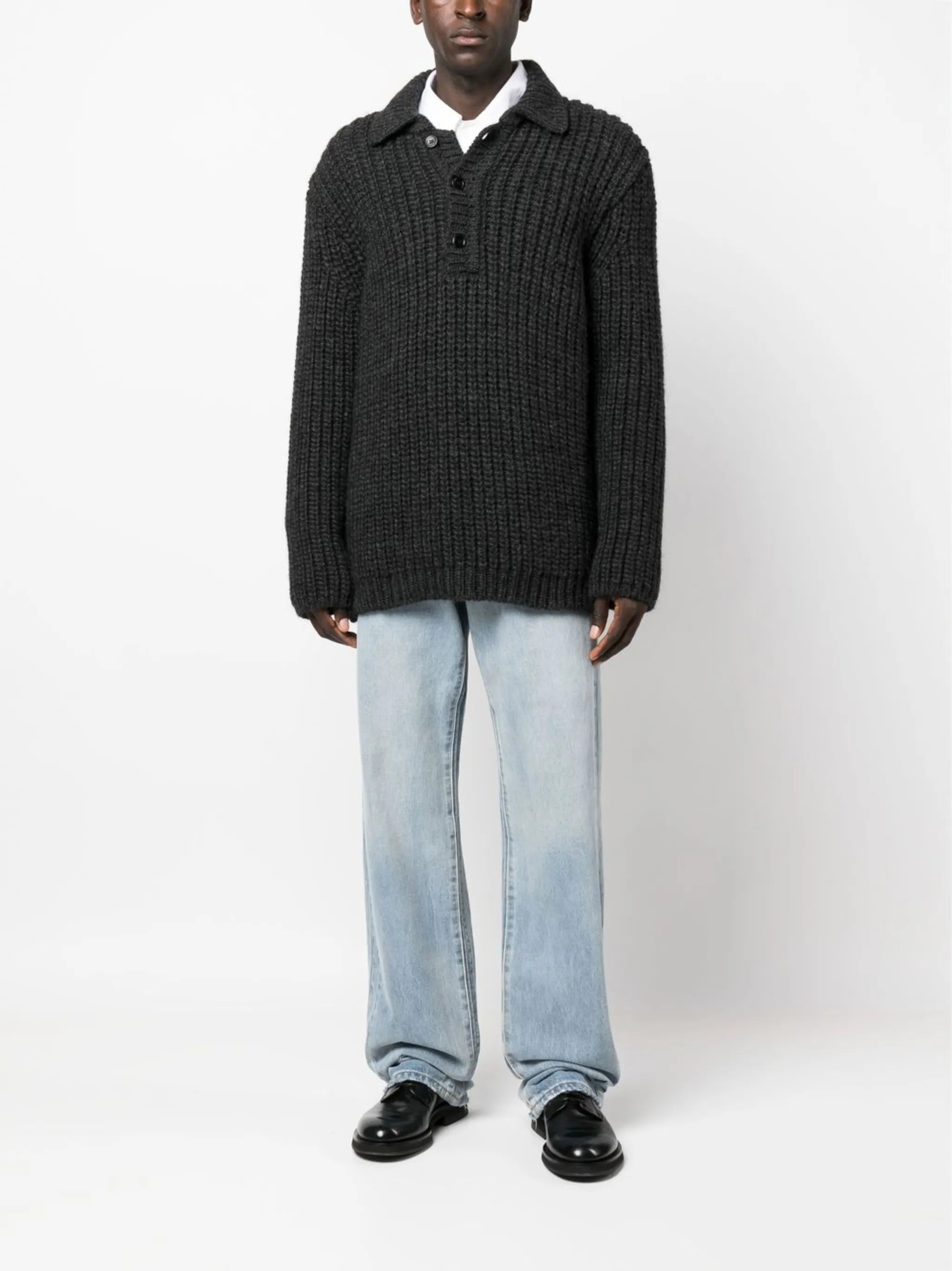 Big Piqué chunky knit jumper