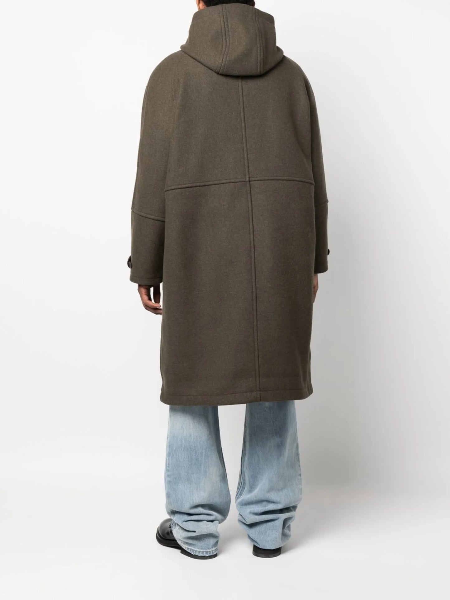 Duffel single-breasted parka