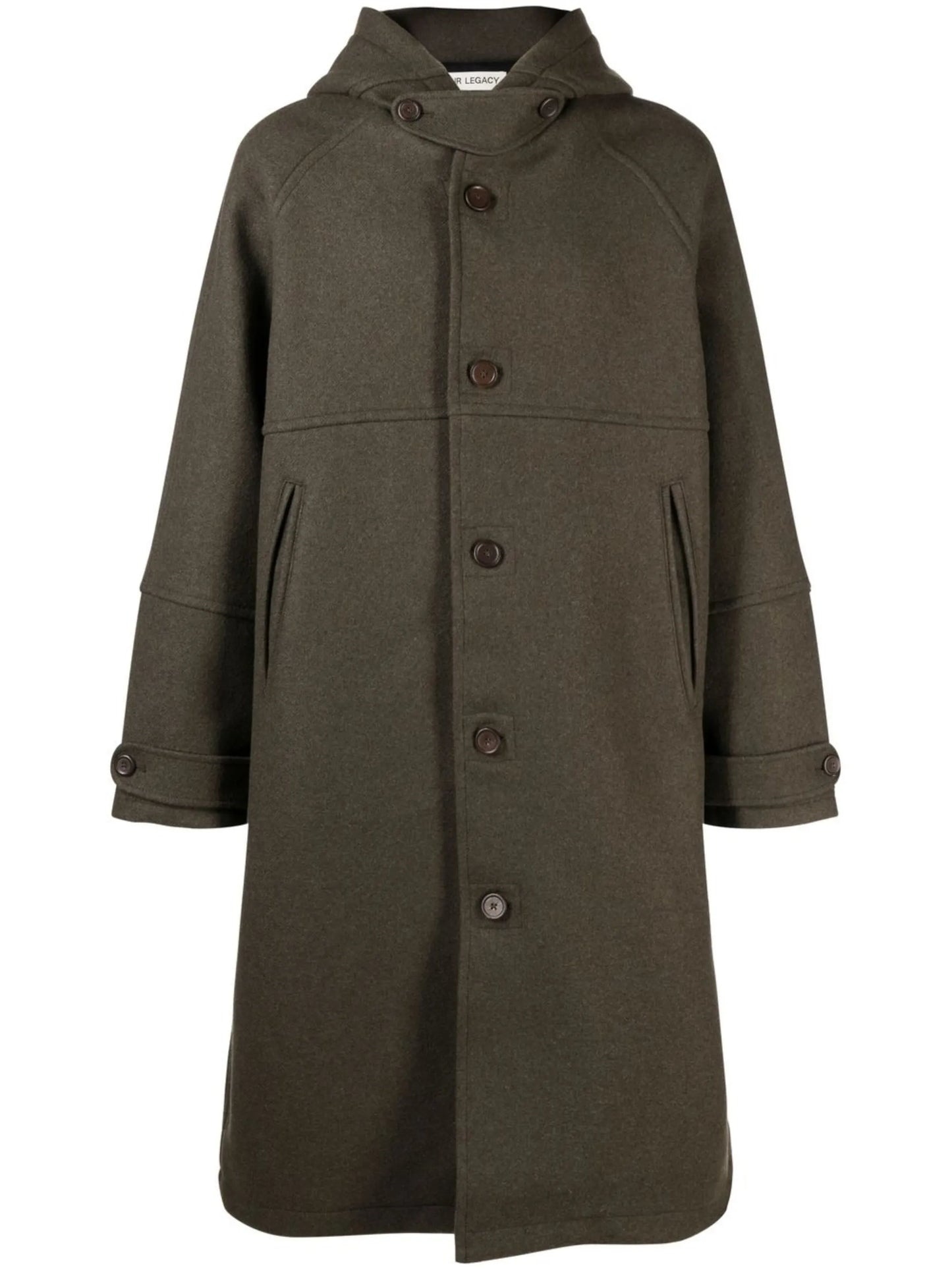 Duffel single-breasted parka
