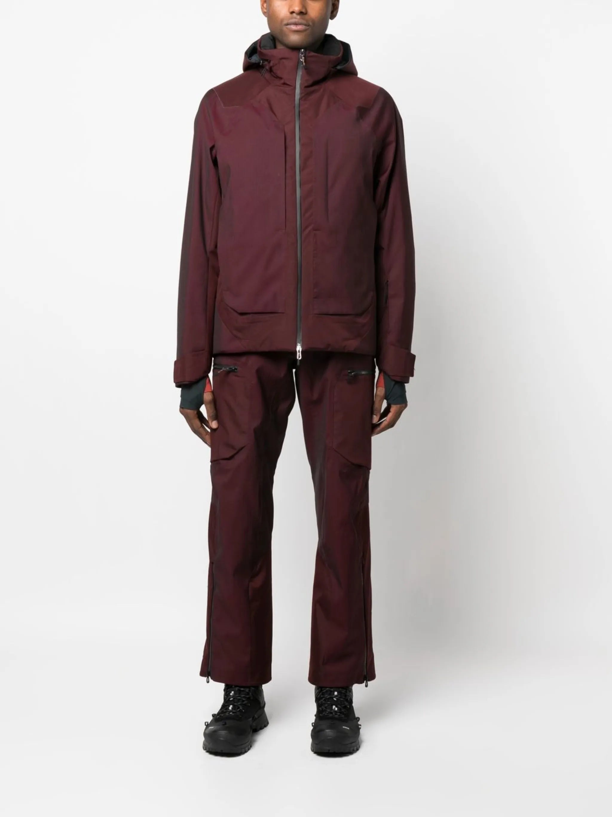 Trace straight-leg ski trousers