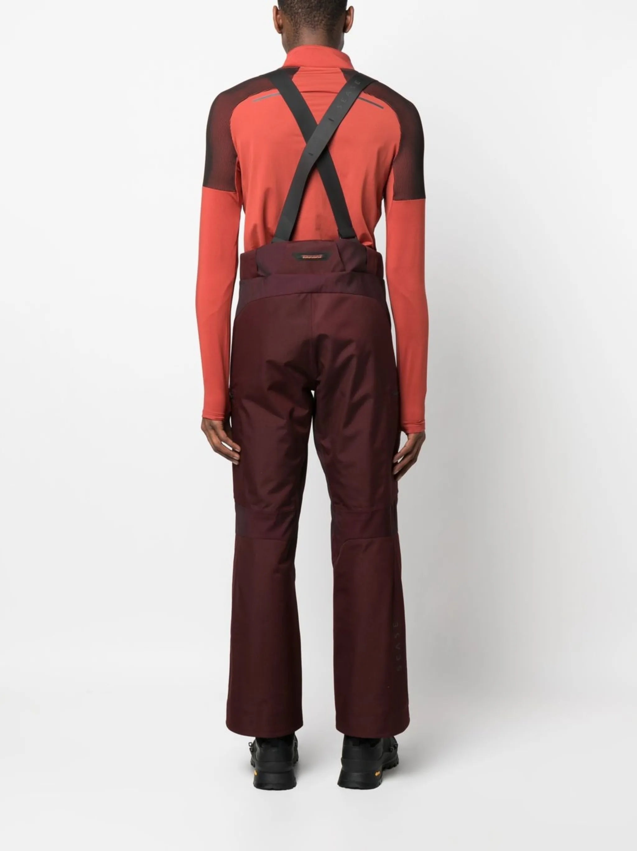 Trace straight-leg ski trousers