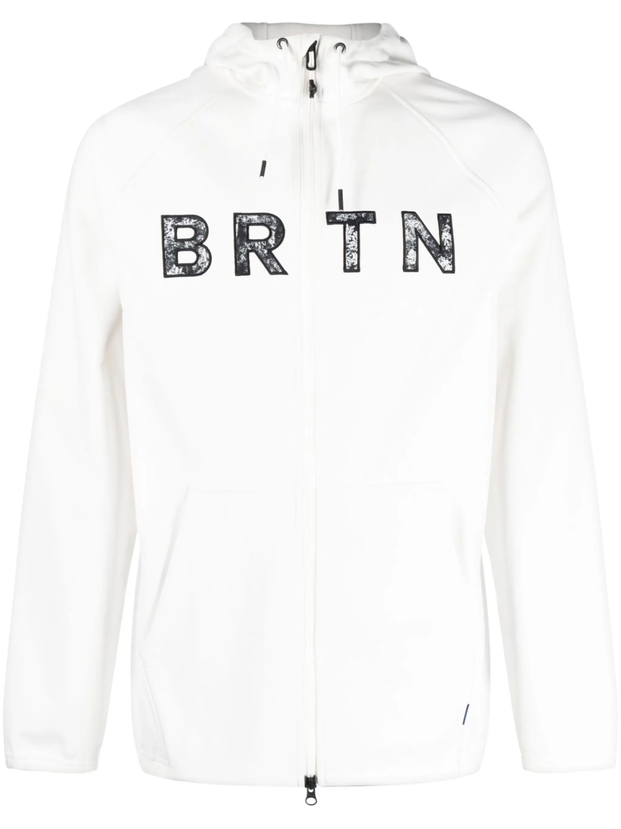 Crown zip-up hoodie