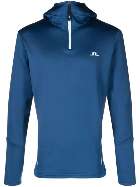 Aerial logo-print hoodie