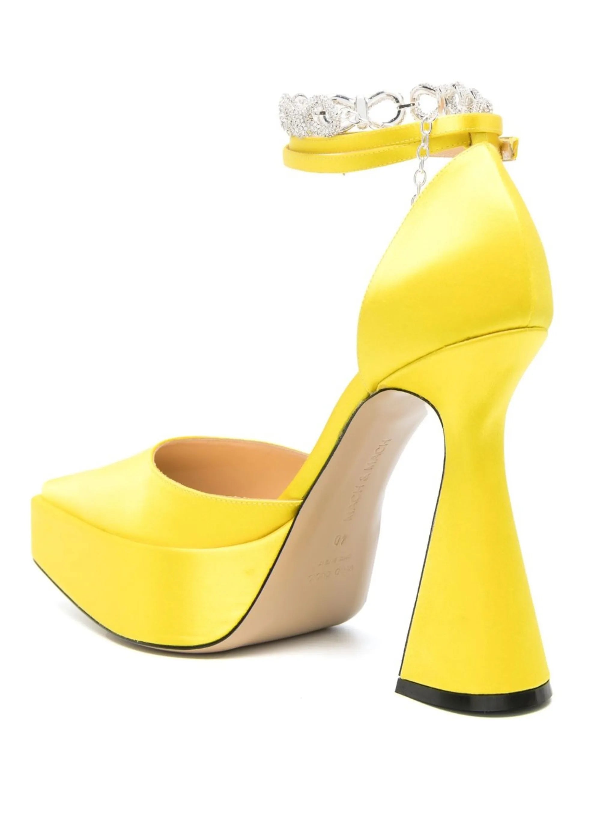 145mm crystal-embellished pumps