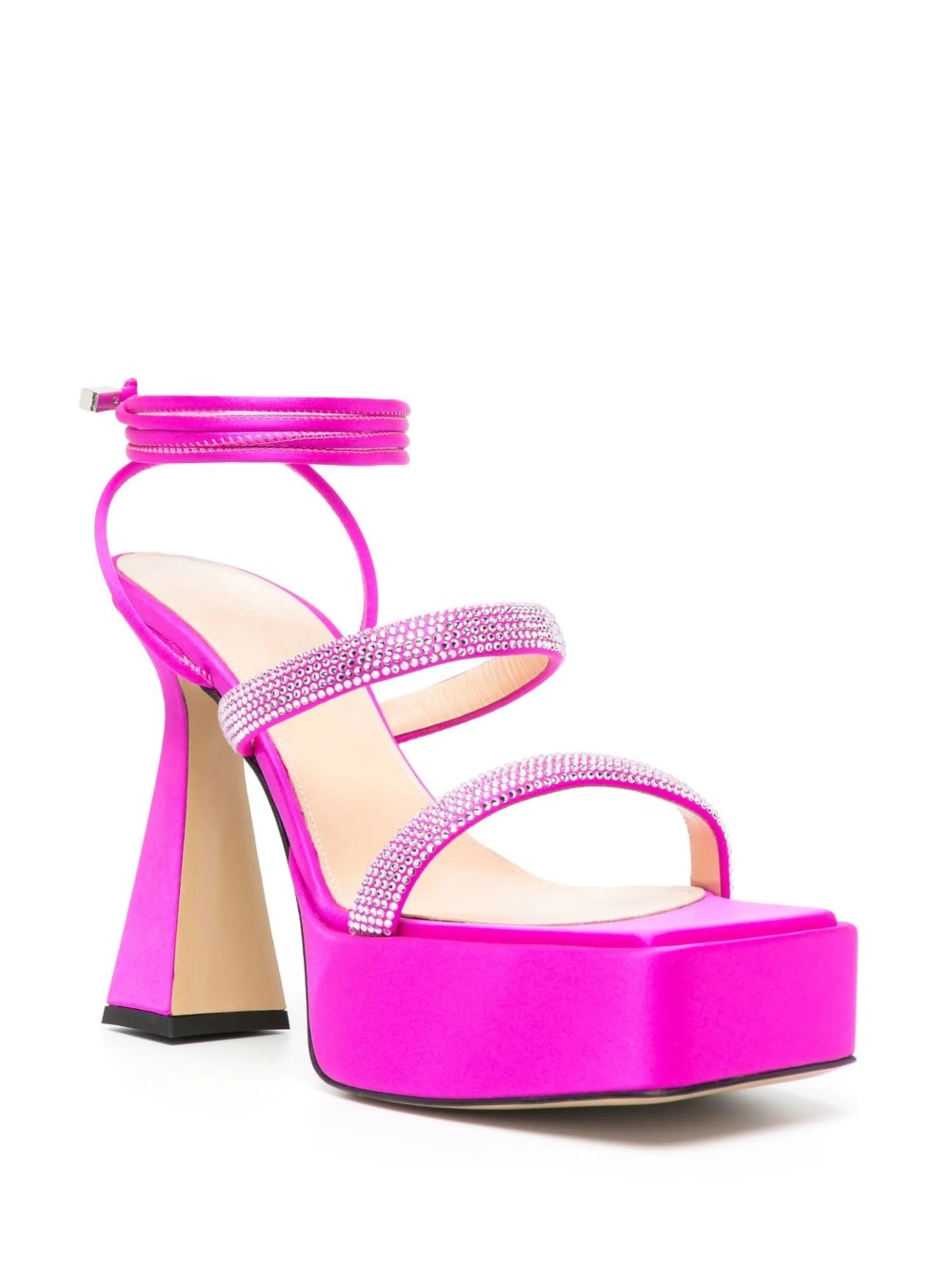 Devon 140mm crystal-embellished sandals