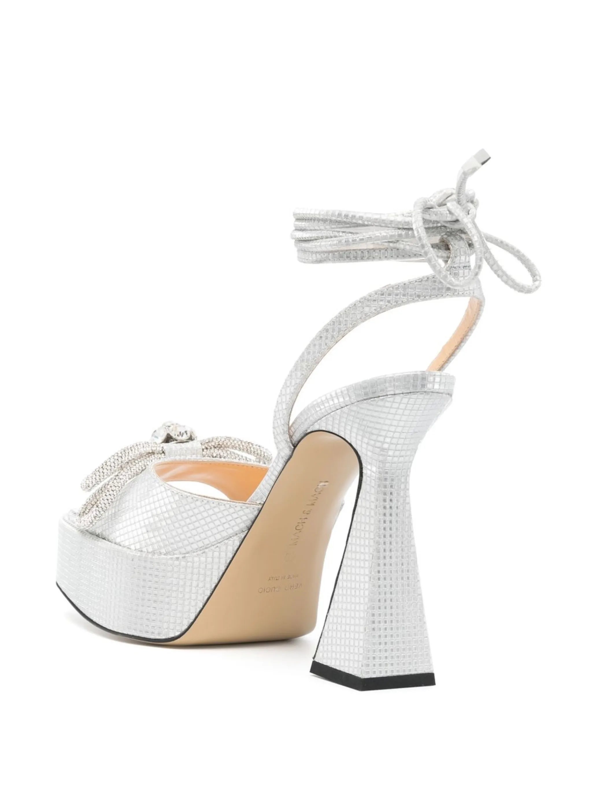 140mm platform heeled sandals