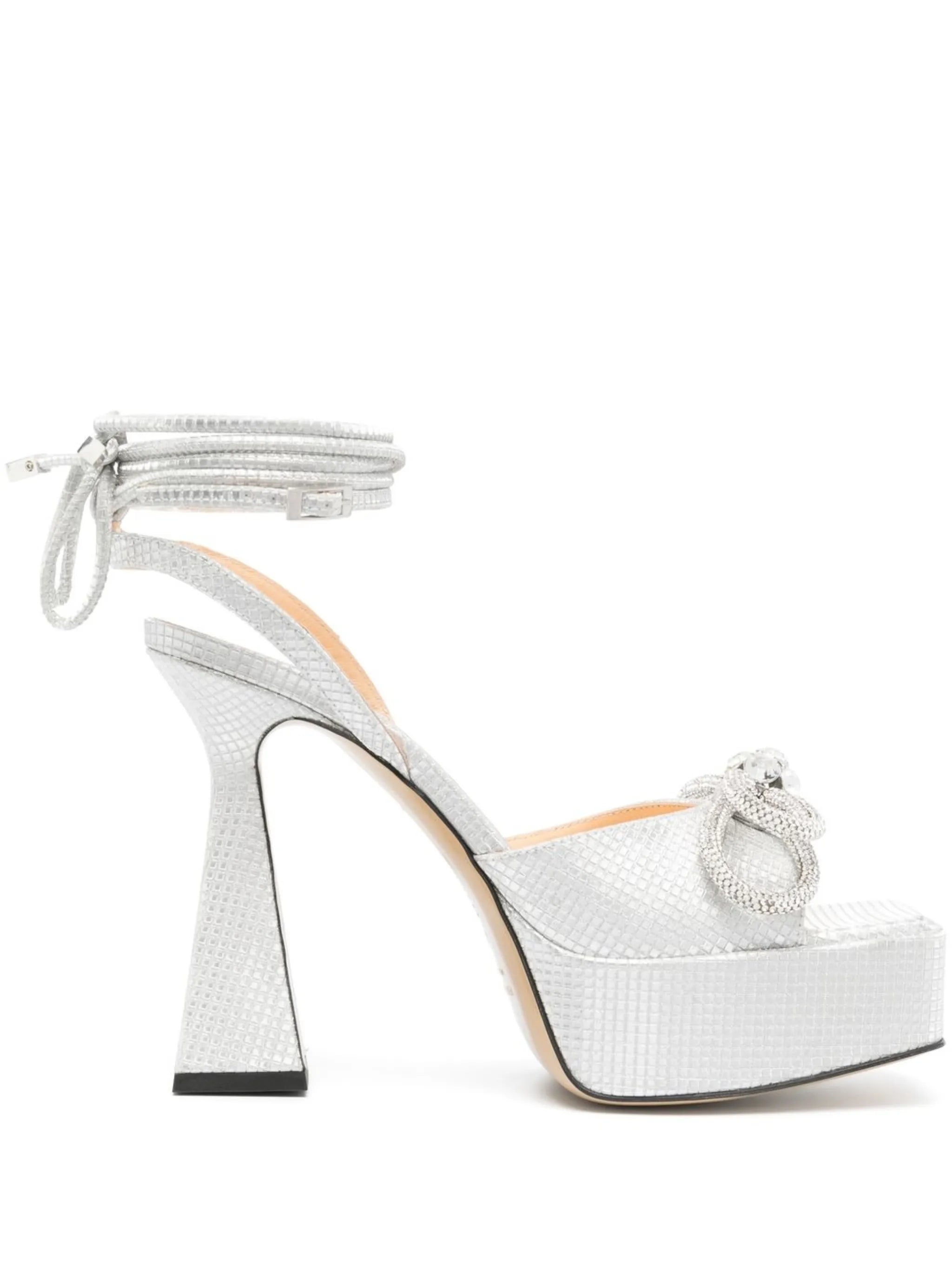 140mm platform heeled sandals