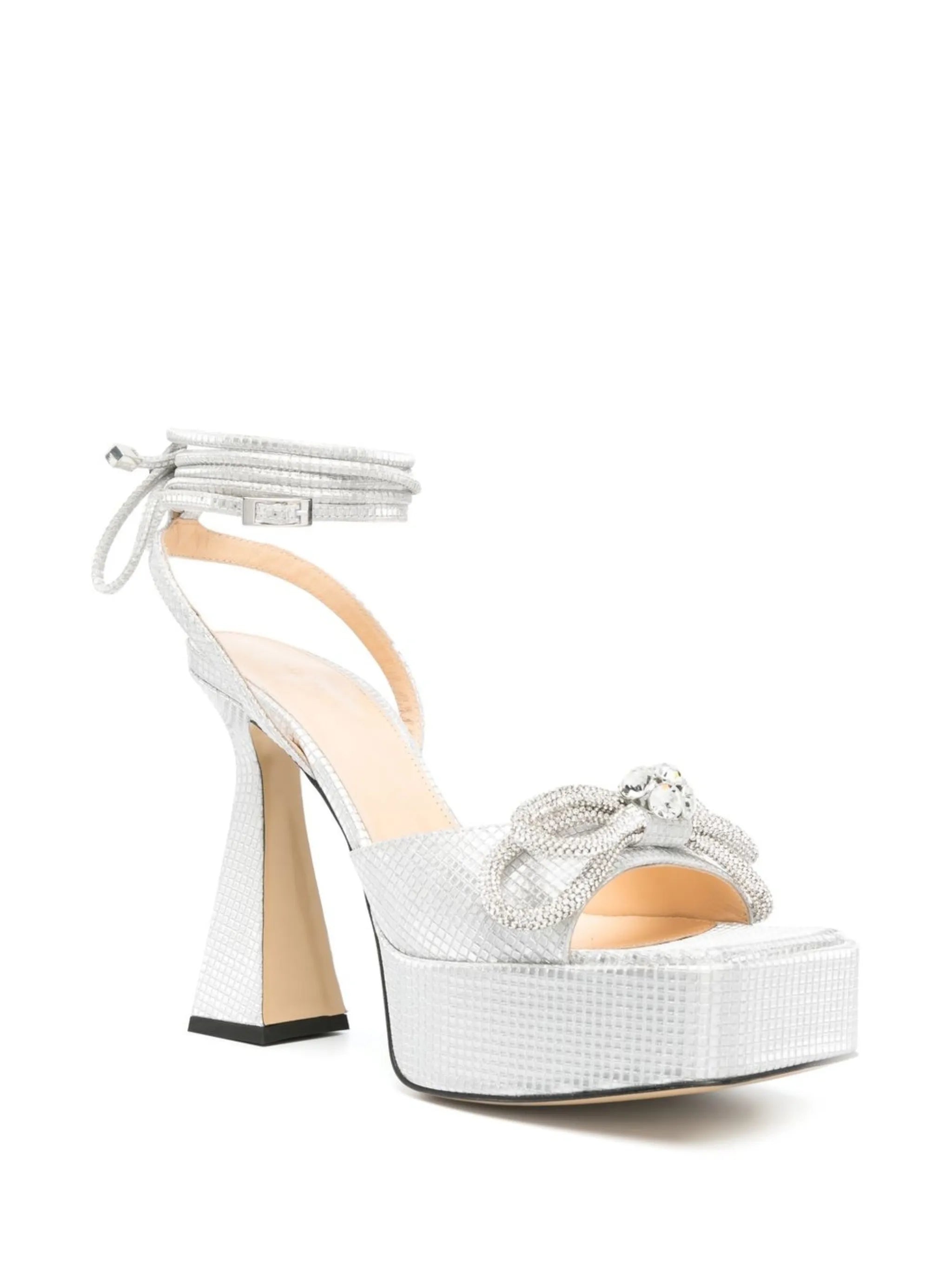 140mm platform heeled sandals