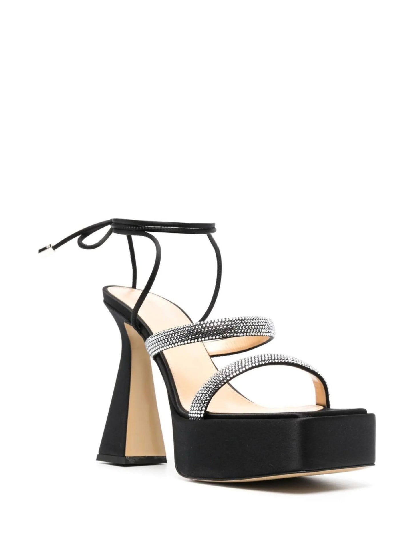 calf-leather open-toe platform-heels