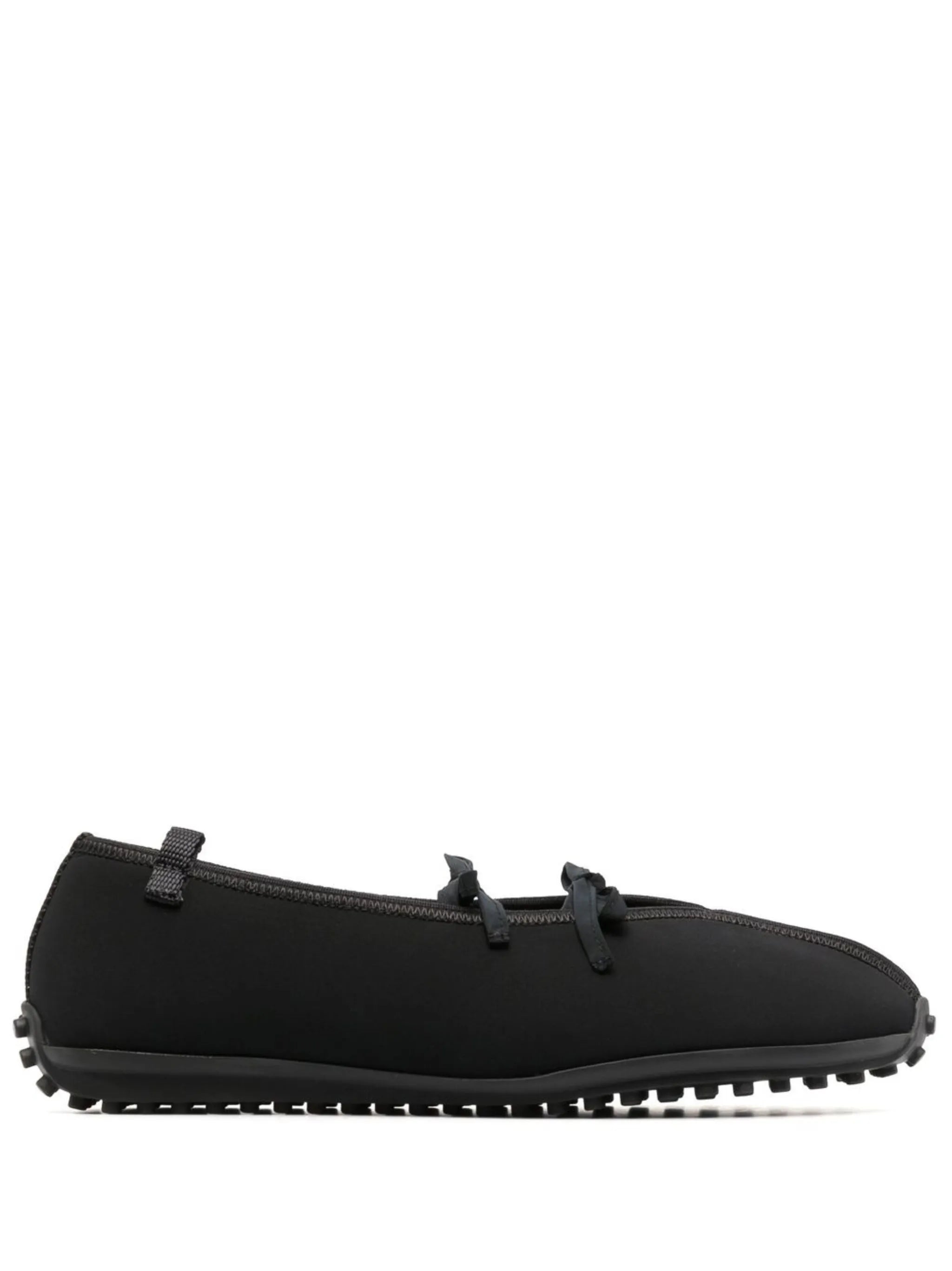 Sara bow-detail sneaker ballerinas