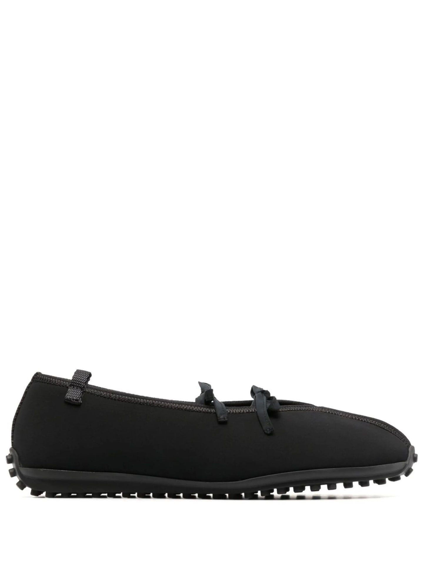 Sara bow-detail sneaker ballerinas