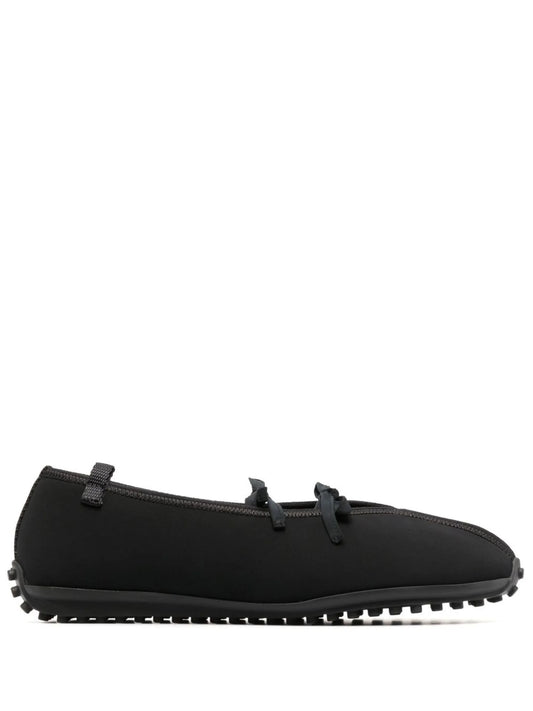 Sara bow-detail sneaker ballerinas