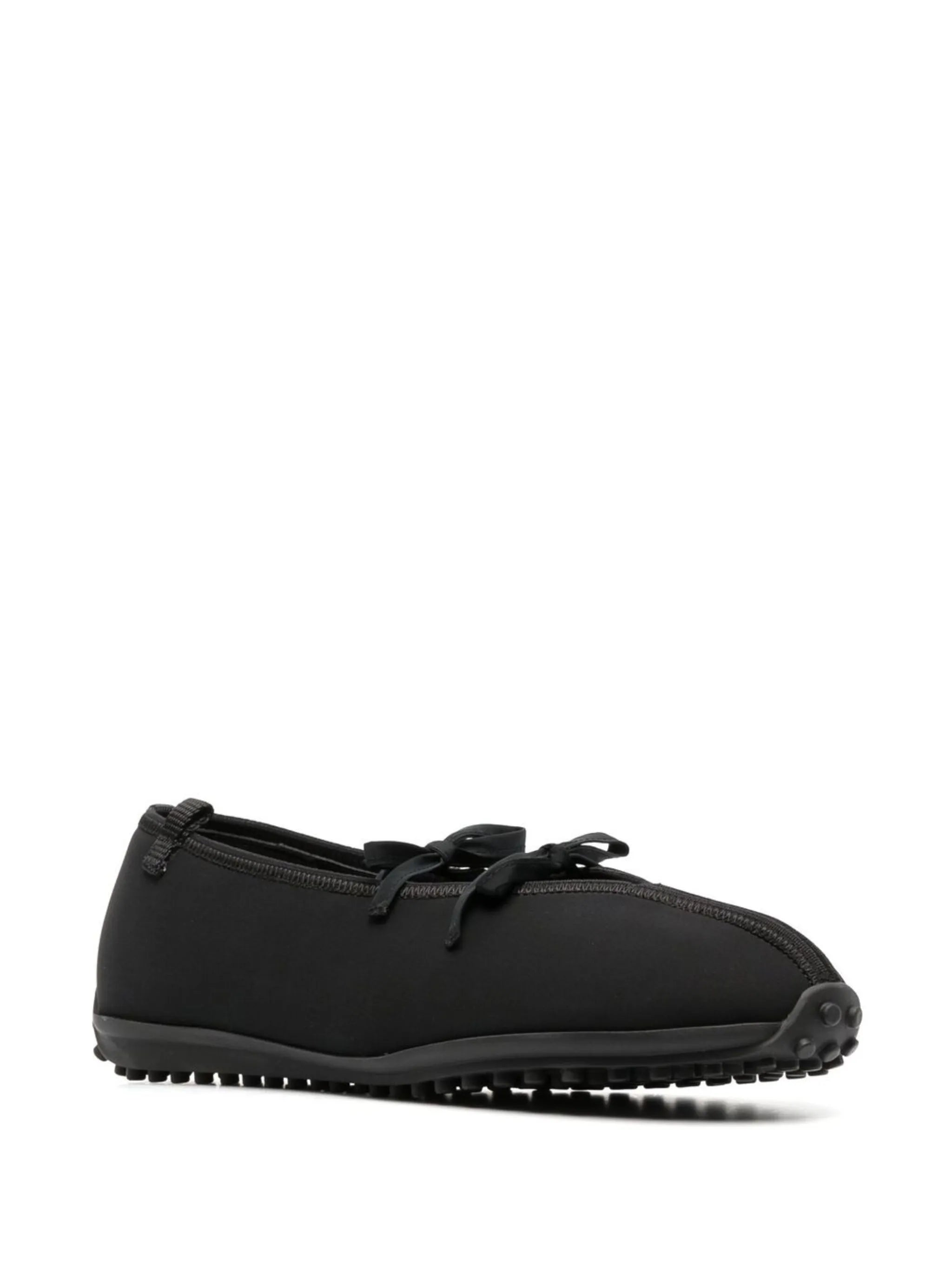 Sara bow-detail sneaker ballerinas