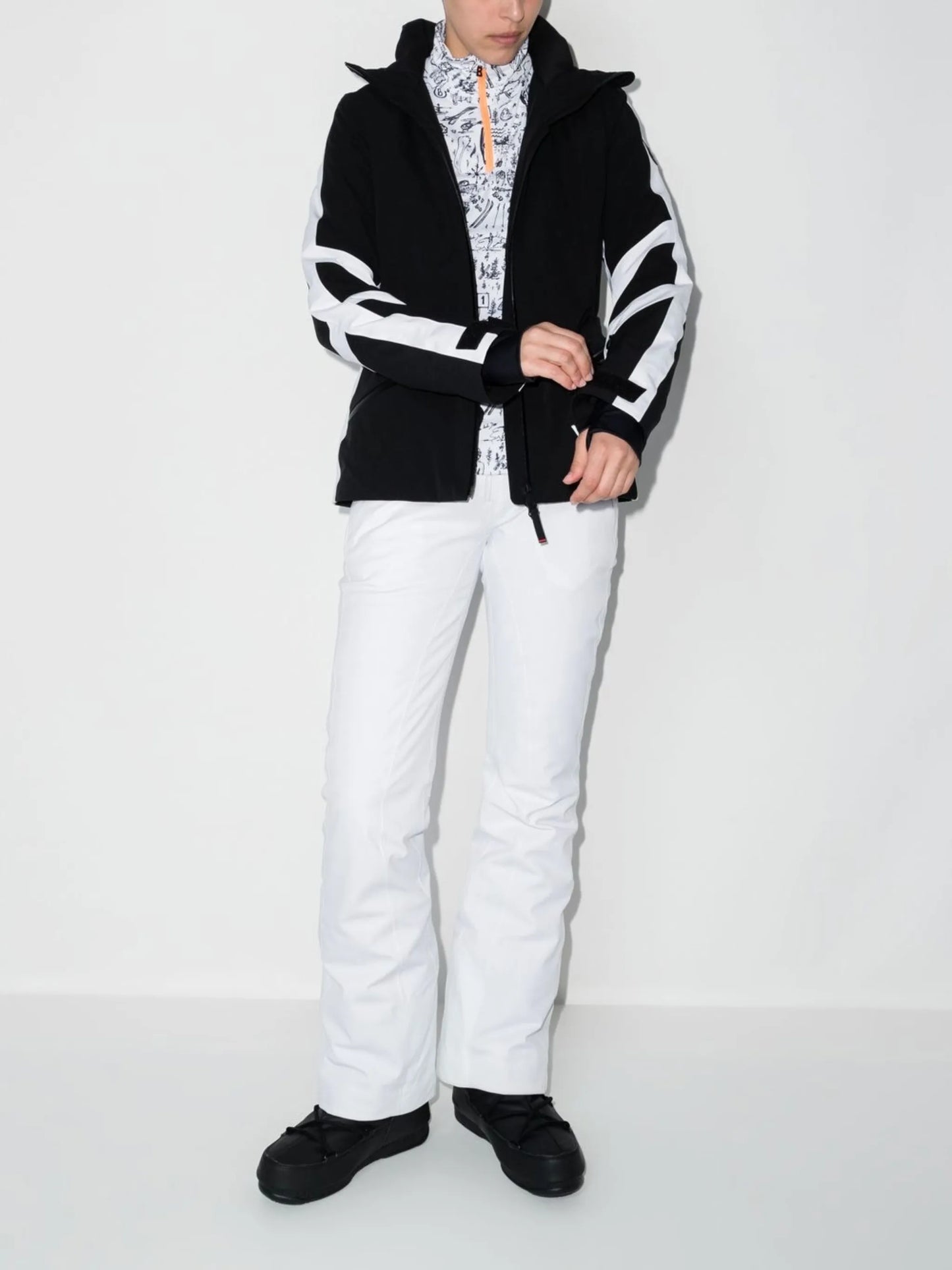 Moia hooded ski jacket