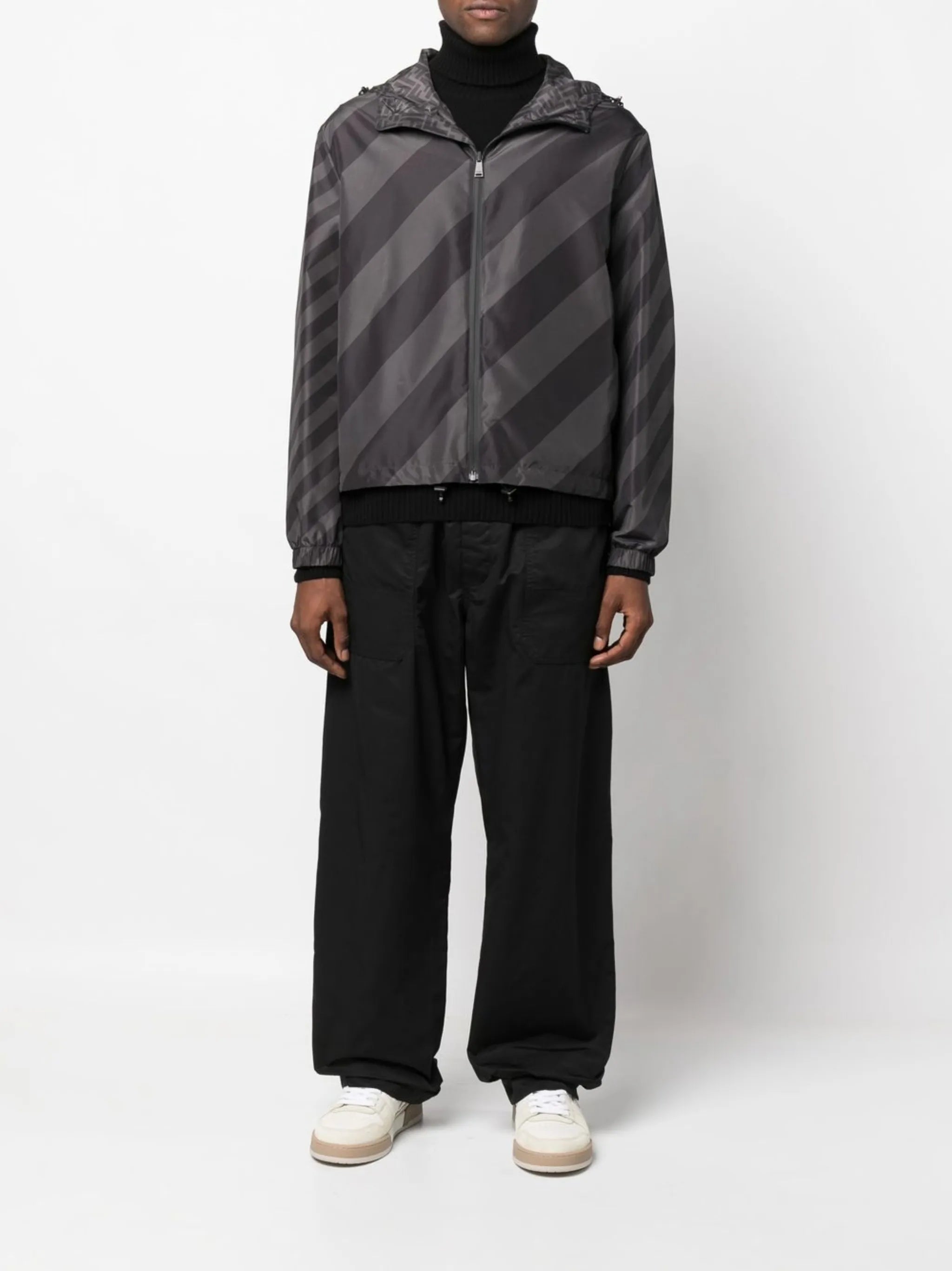 x K-Way reversible hooded jacket
