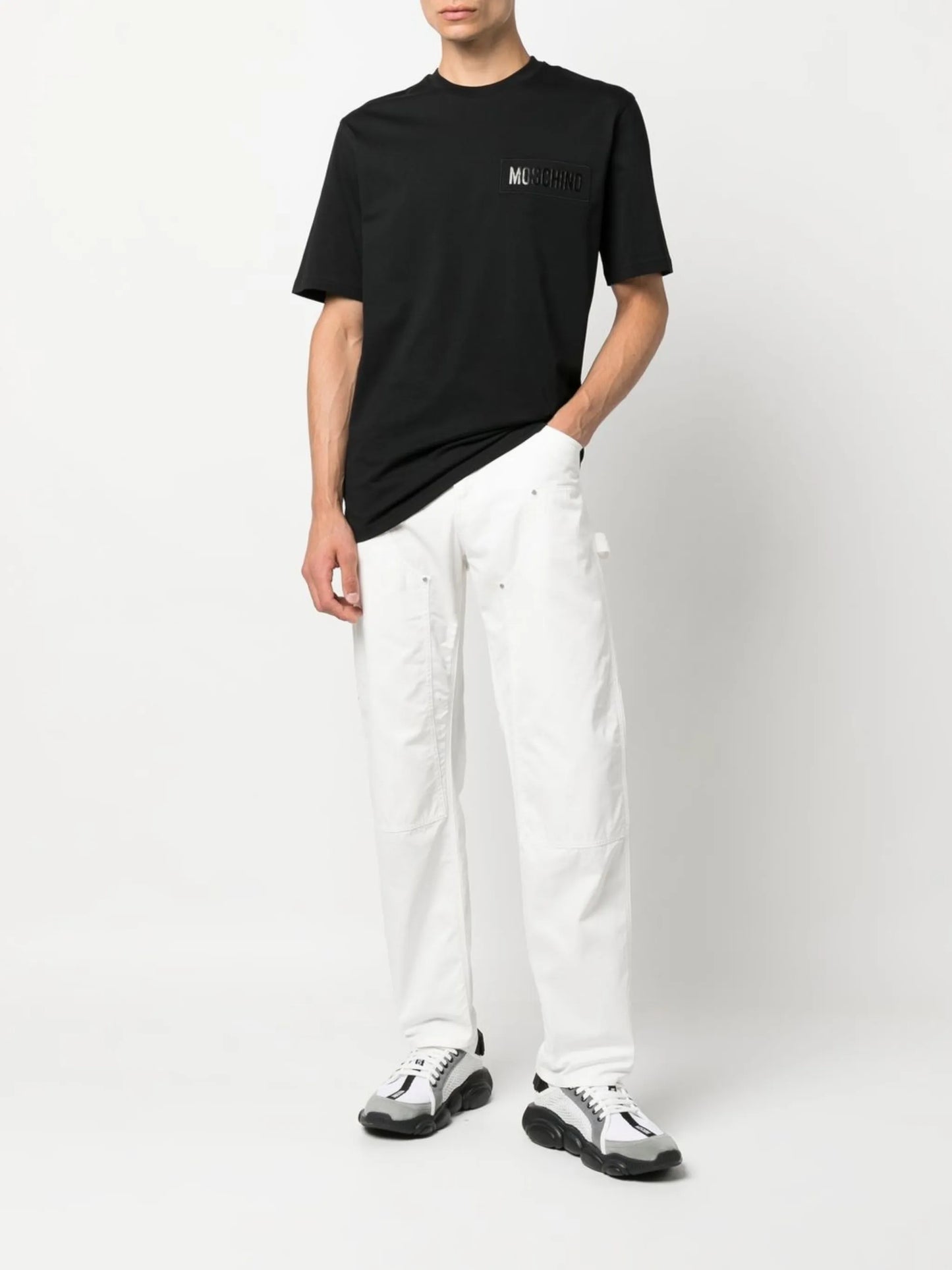 logo-print short-sleeved T-shirt