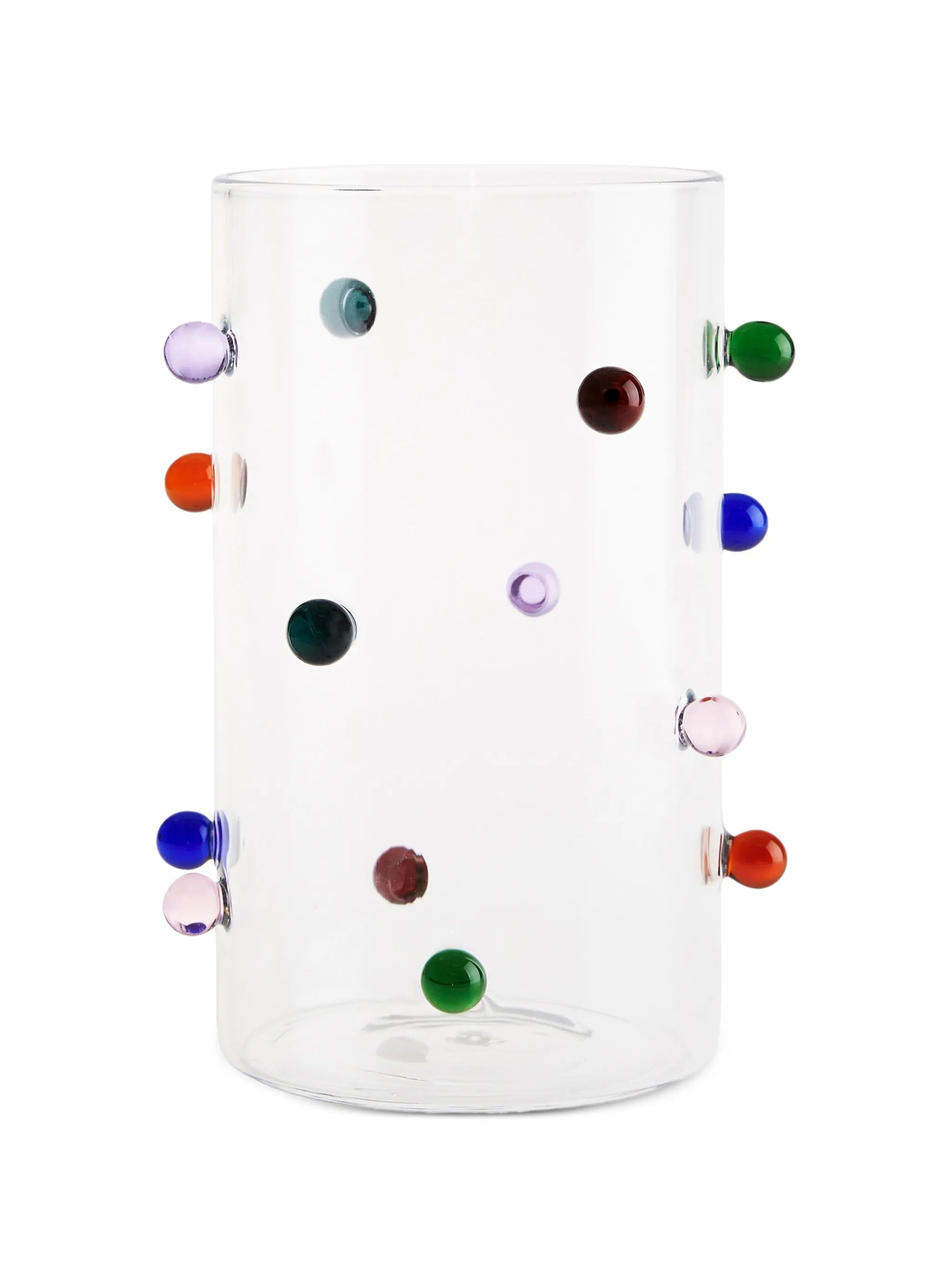 Pomponette glass vase