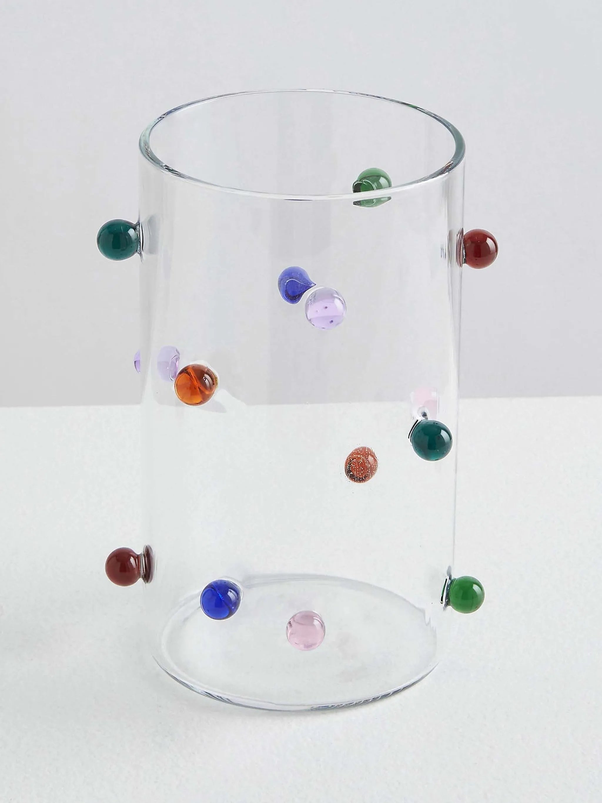 Pomponette glass vase
