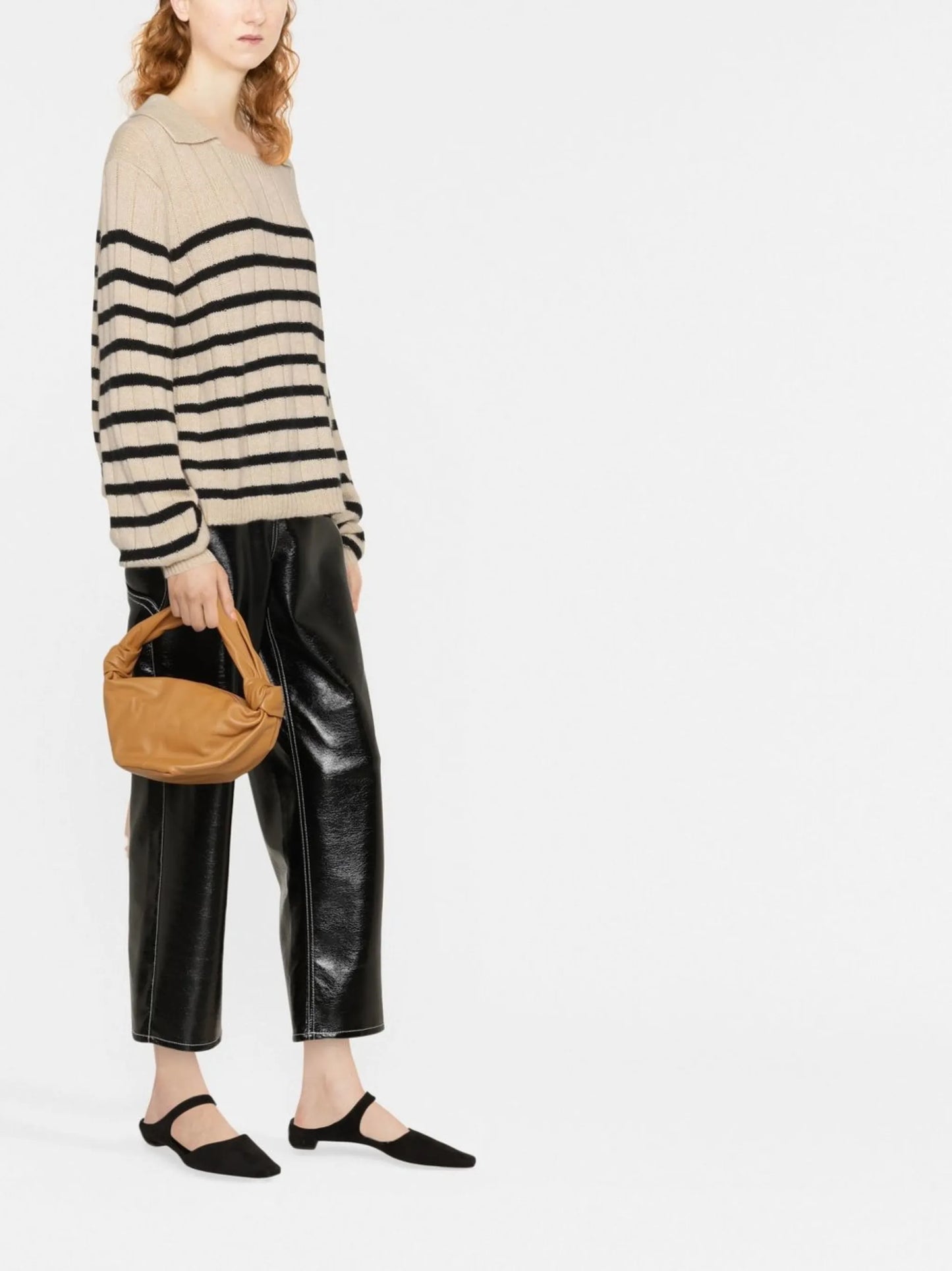 Mateo striped cashmere jumper