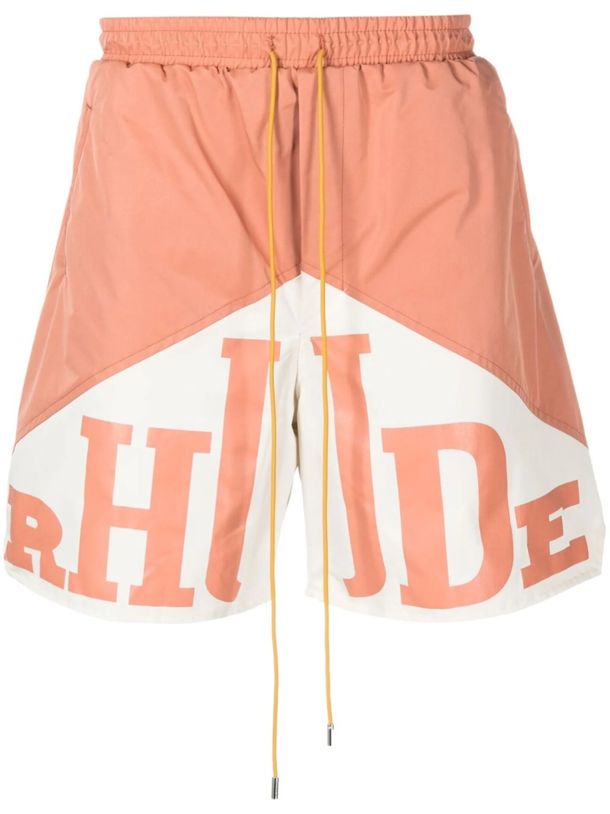 logo-print shorts