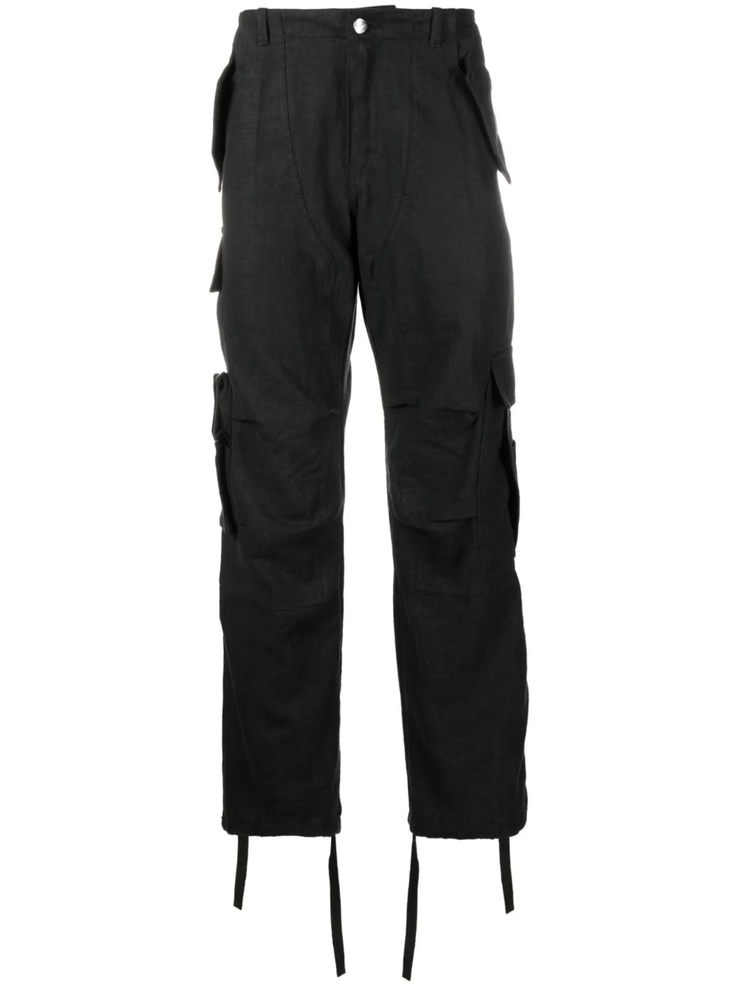 straight-leg cargo trousers