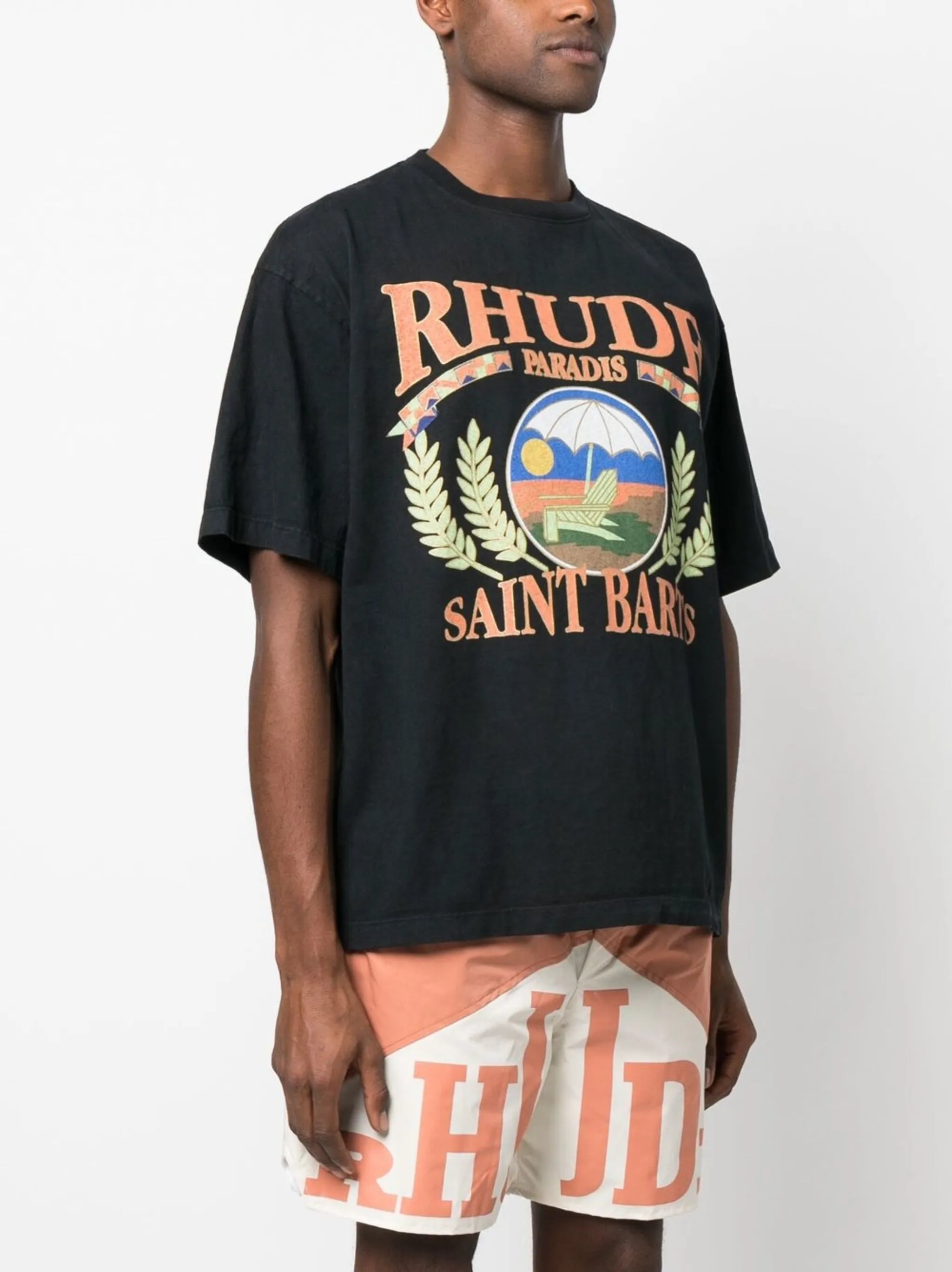 logo-print T-shirt