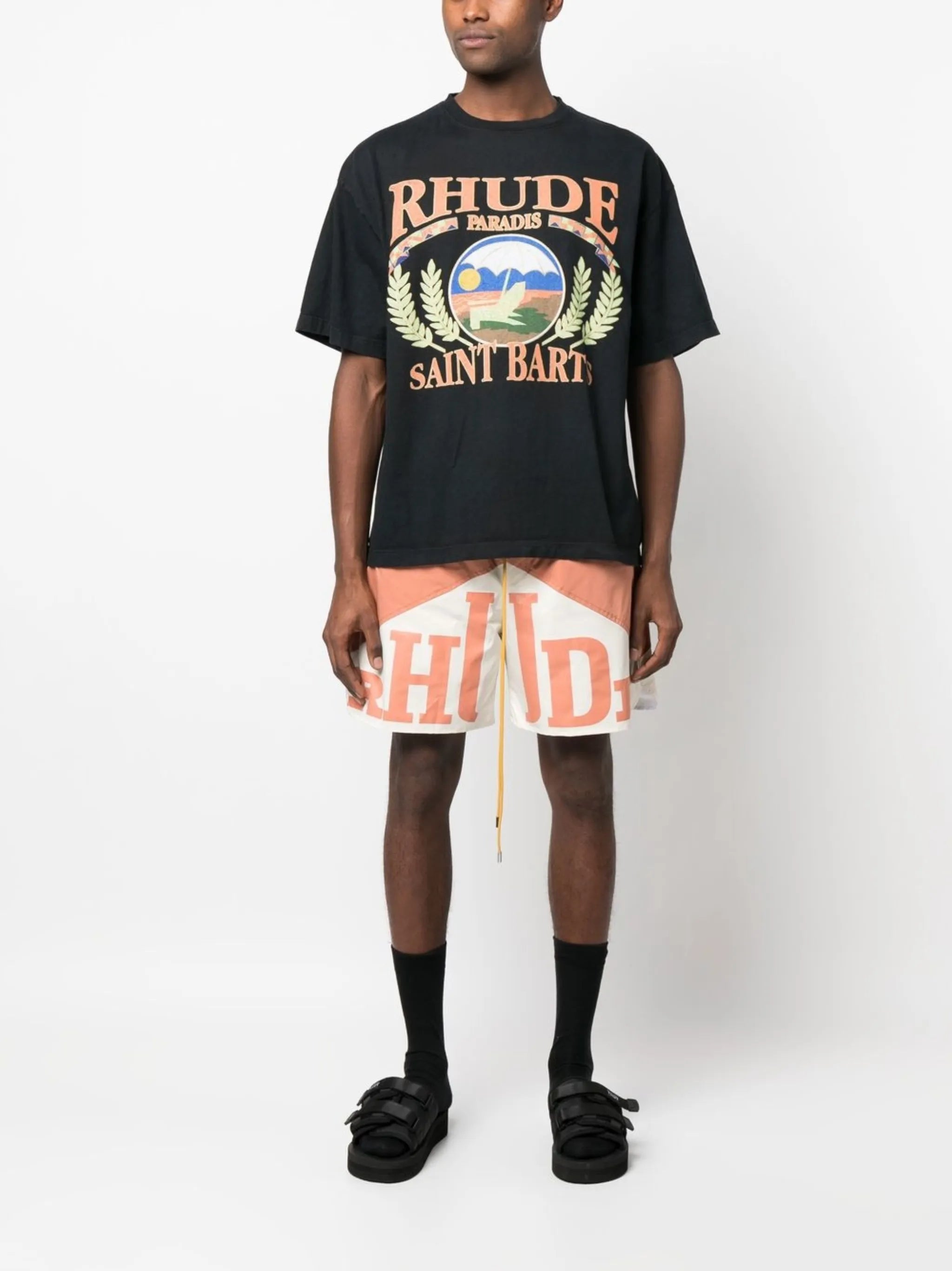 logo-print T-shirt