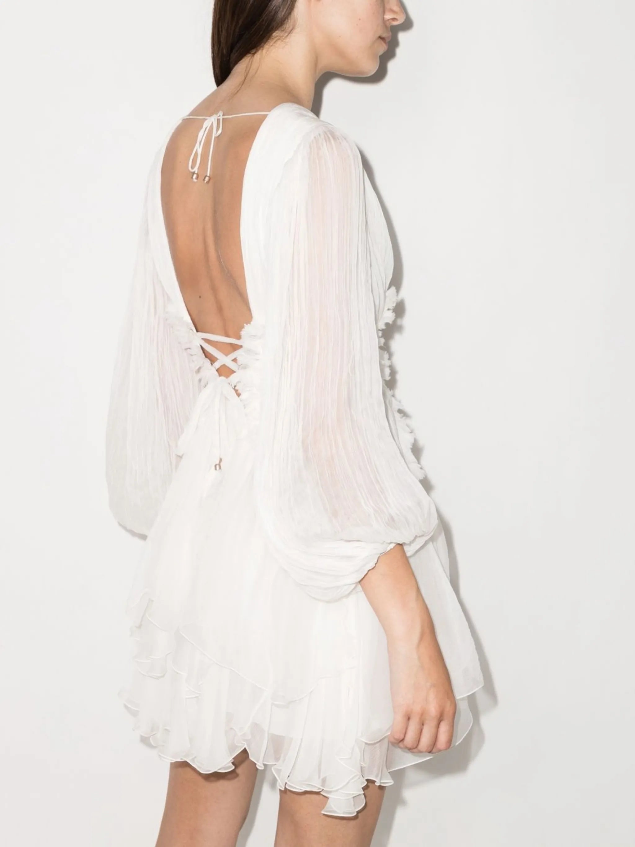 Alara ruffled minidress