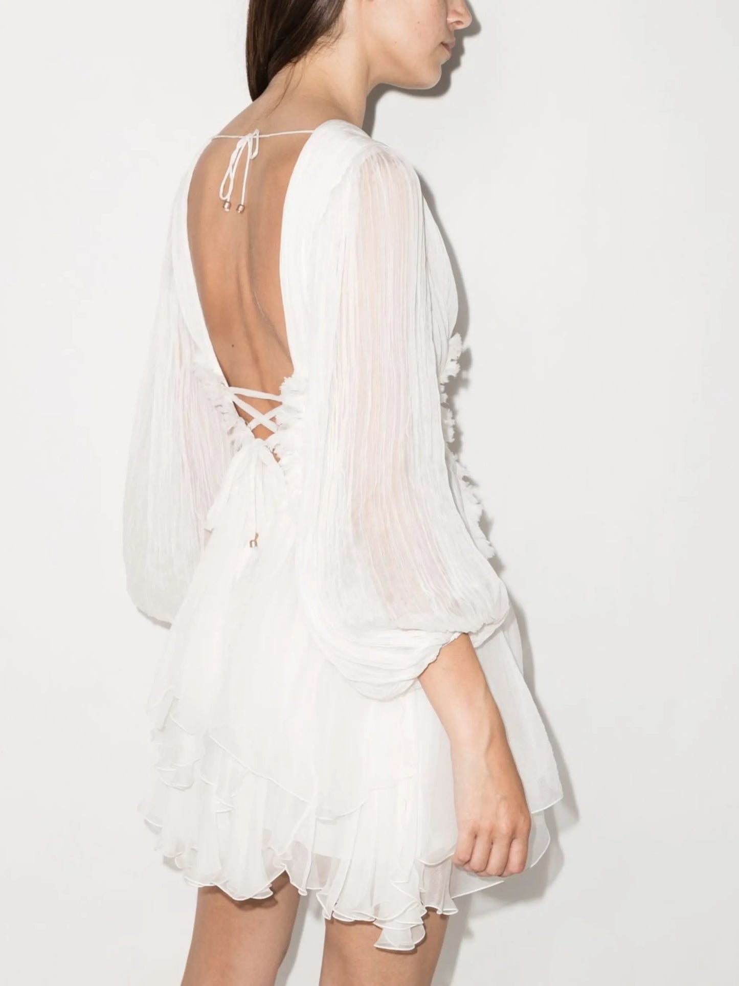 Alara ruffled minidress