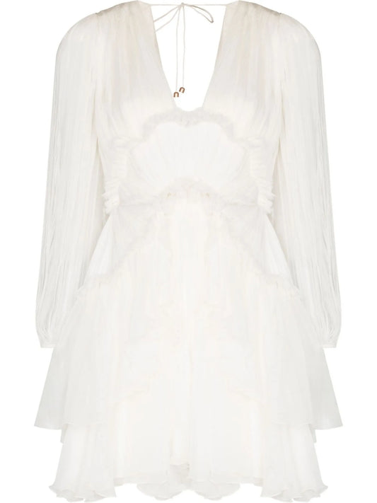 Alara ruffled minidress