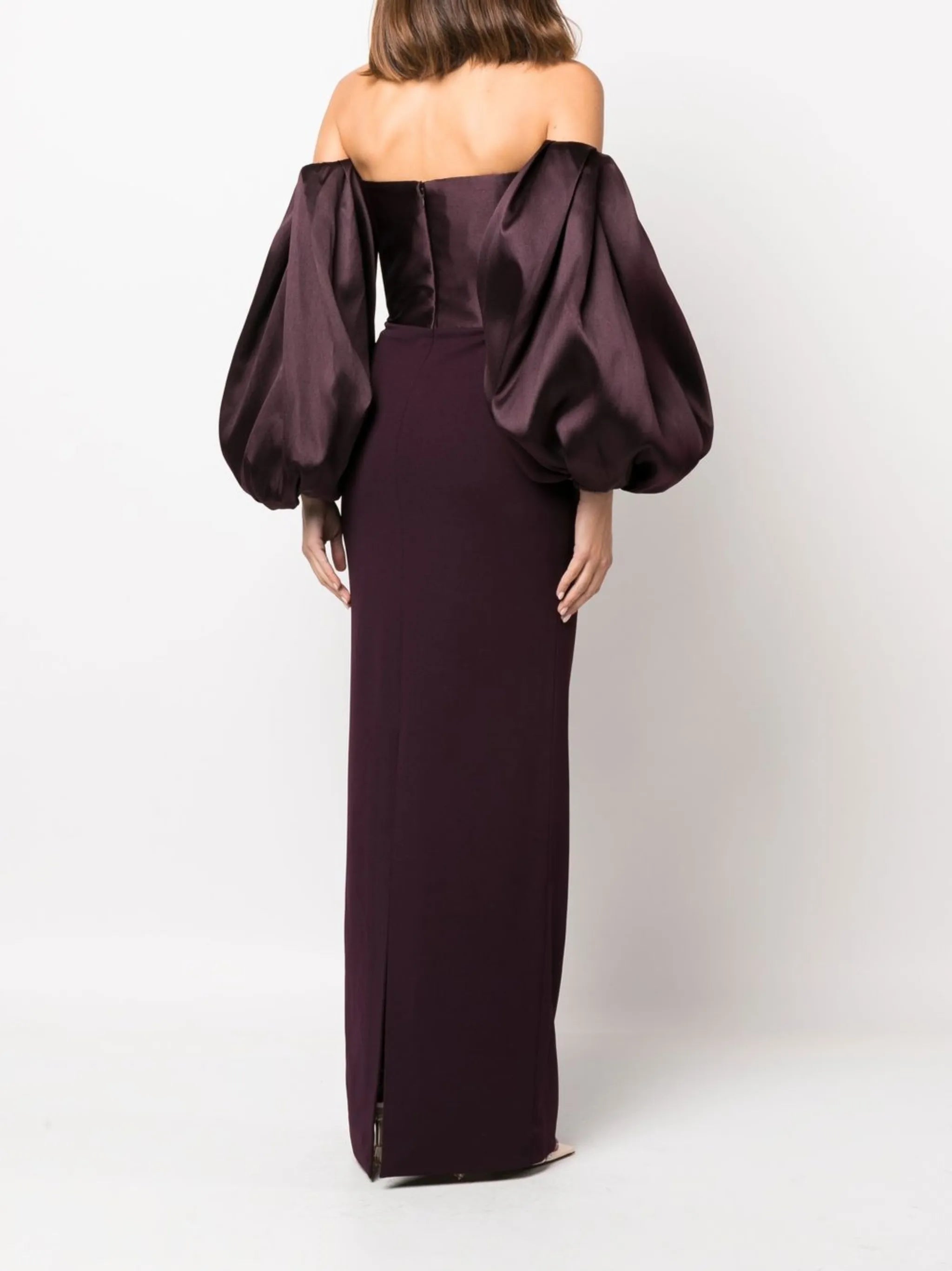 Carmen off-shoulder evening dress