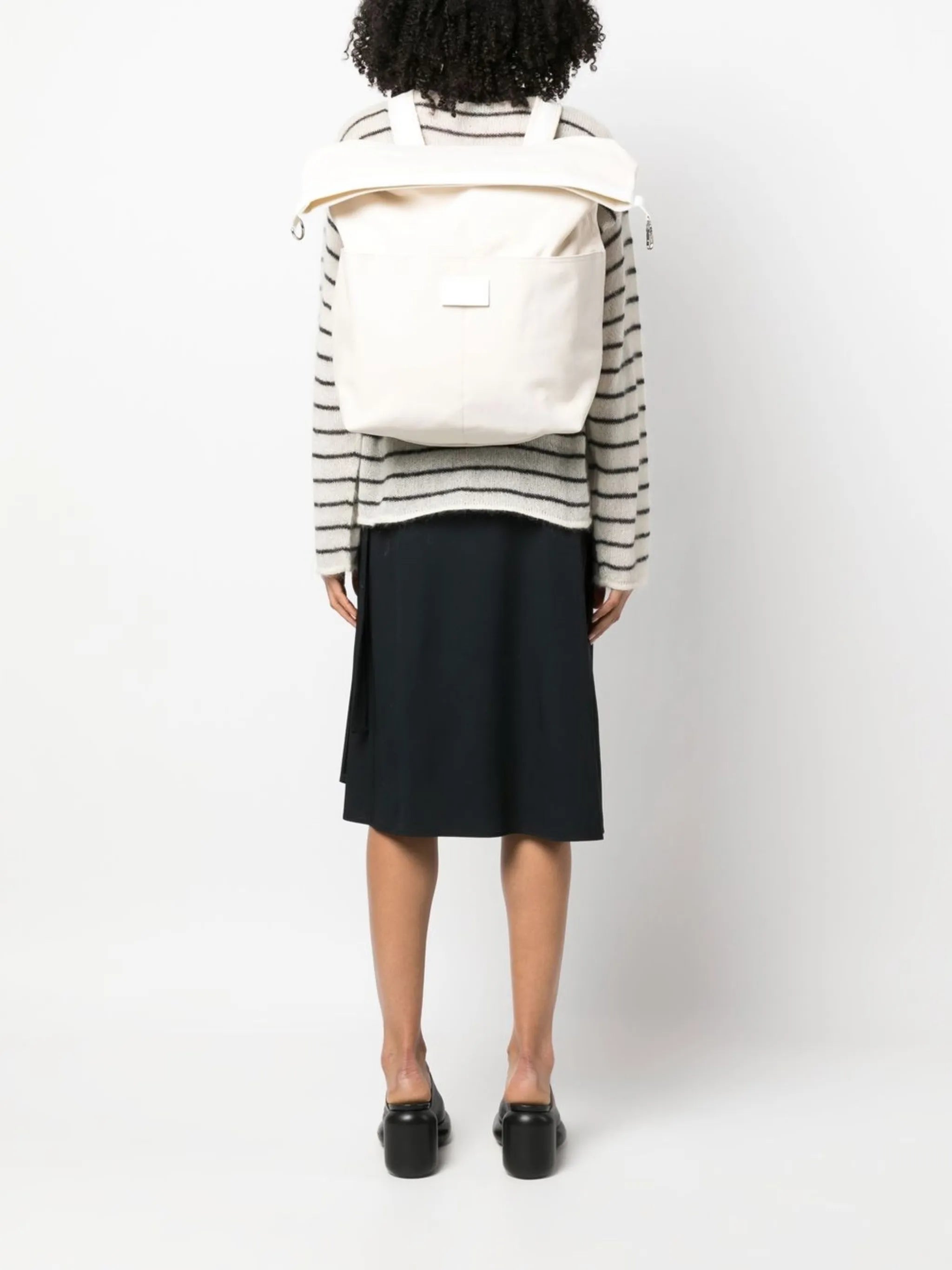 Utility cotton backpack