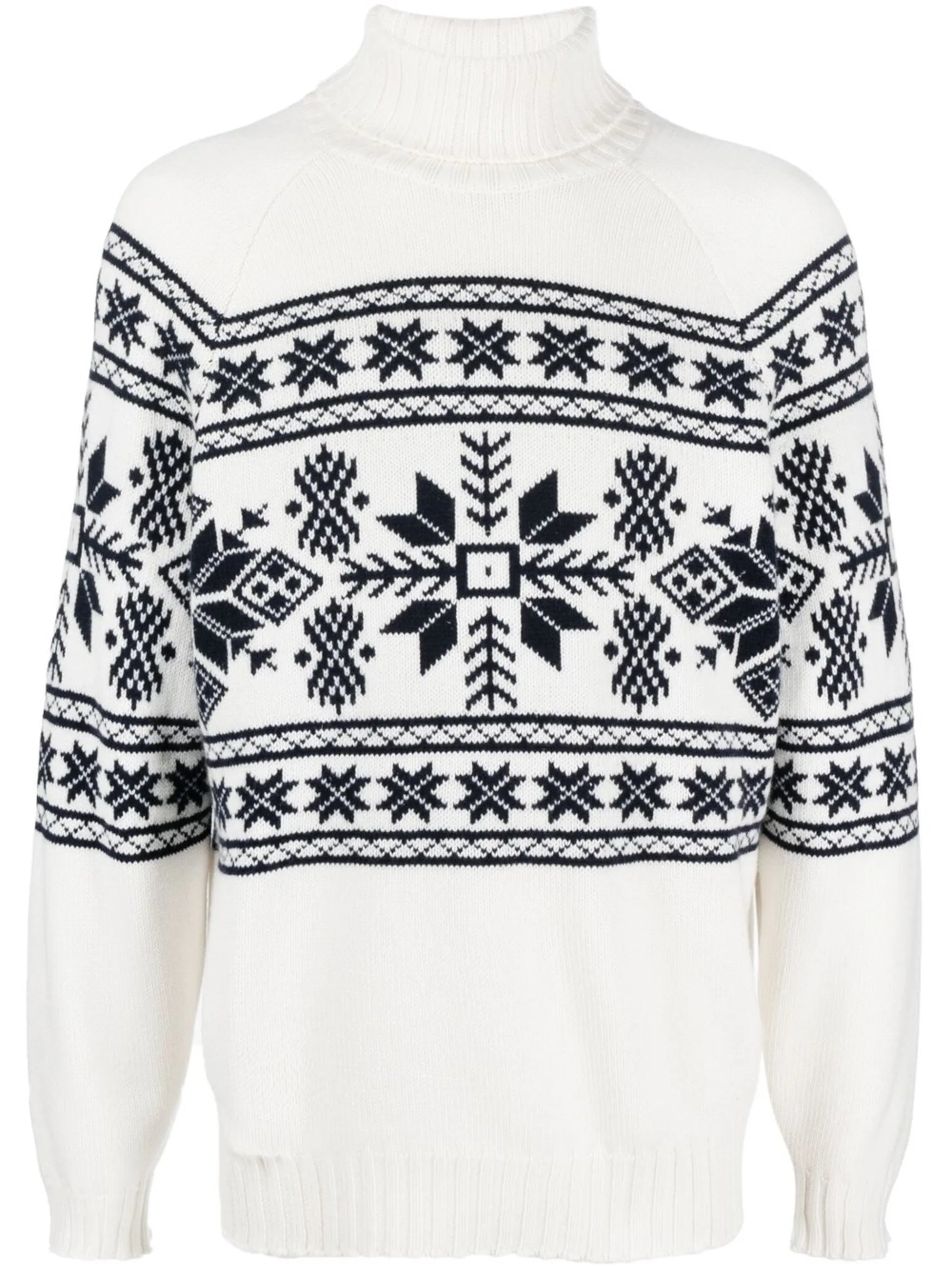 cashmere roll-neck jumper