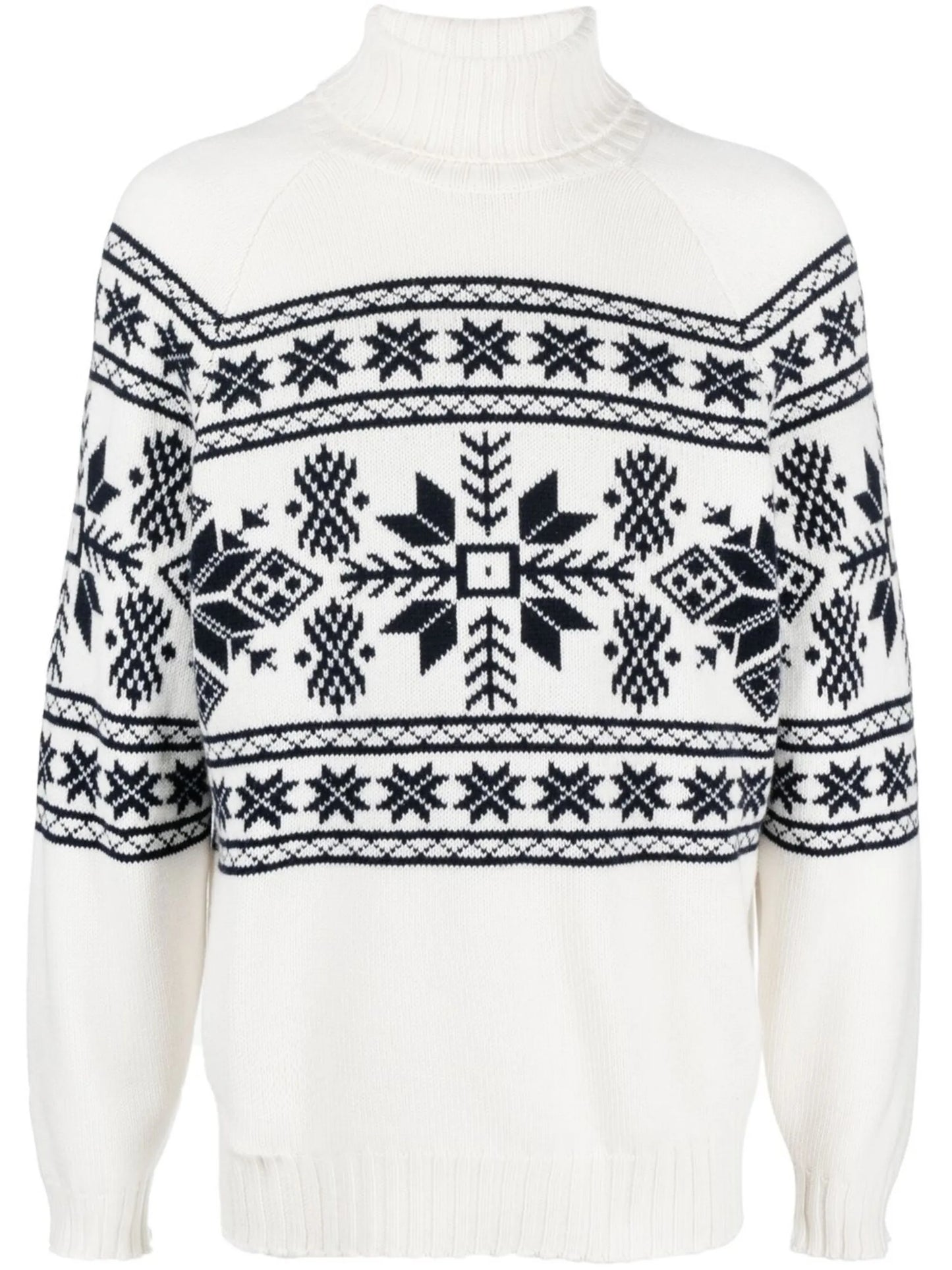 cashmere roll-neck jumper