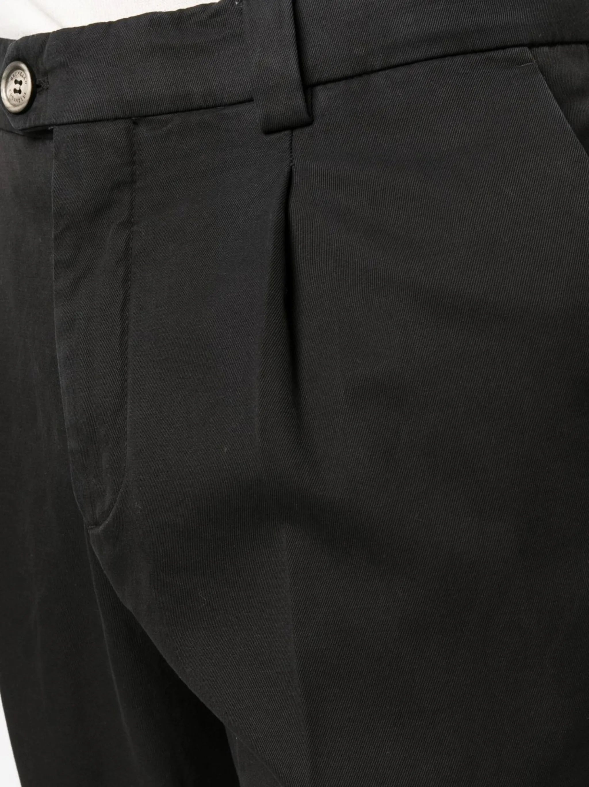 cropped cotton trousers