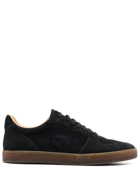 logo-print lace-up sneakers