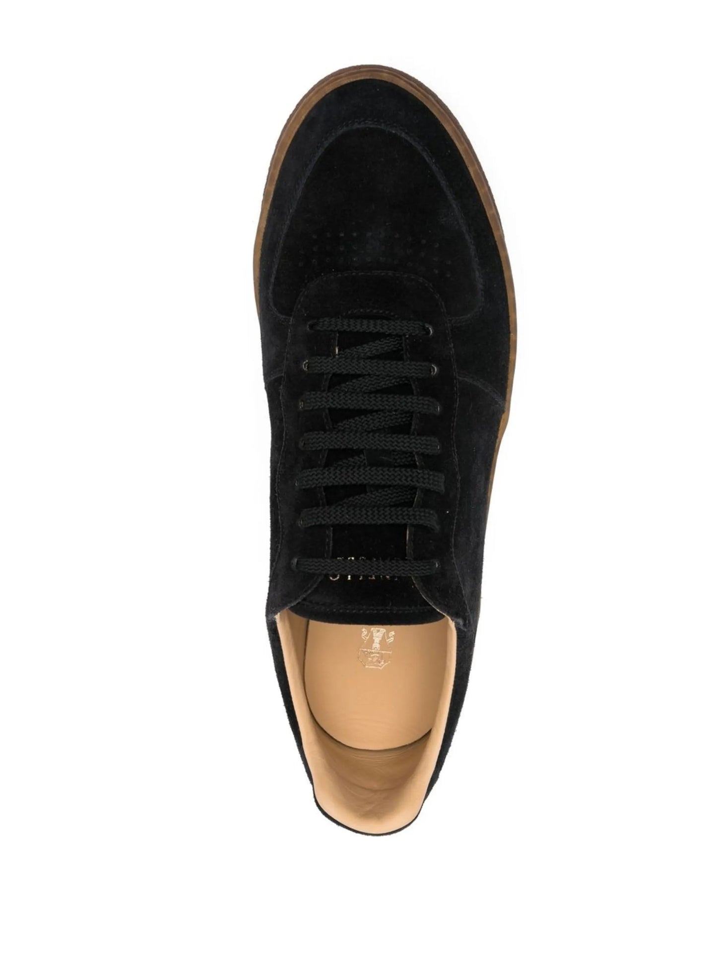 logo-print lace-up sneakers