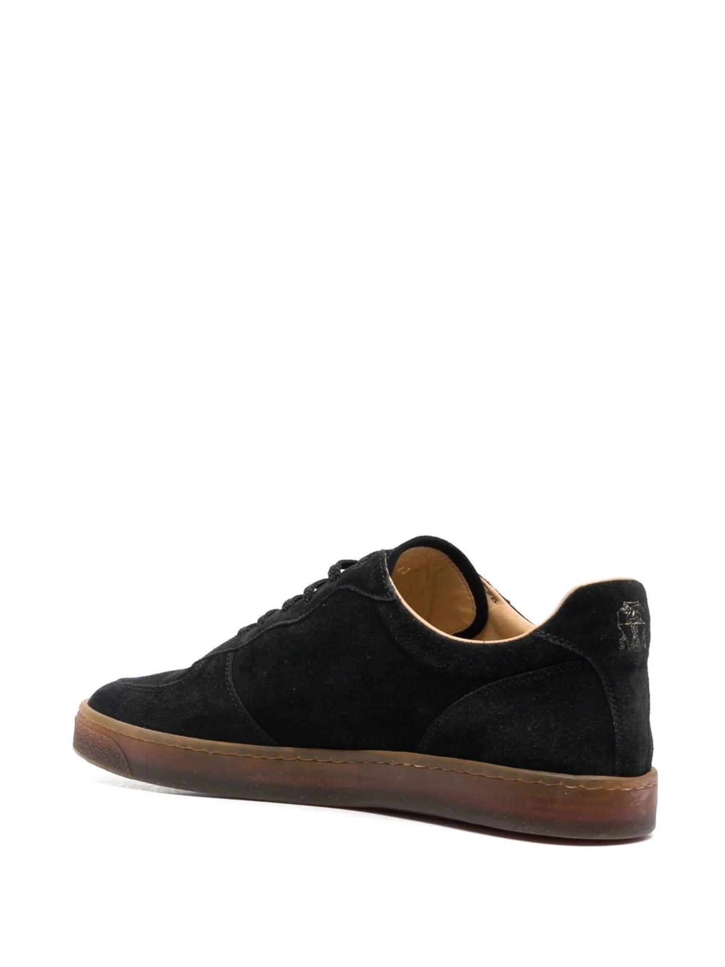 logo-print lace-up sneakers