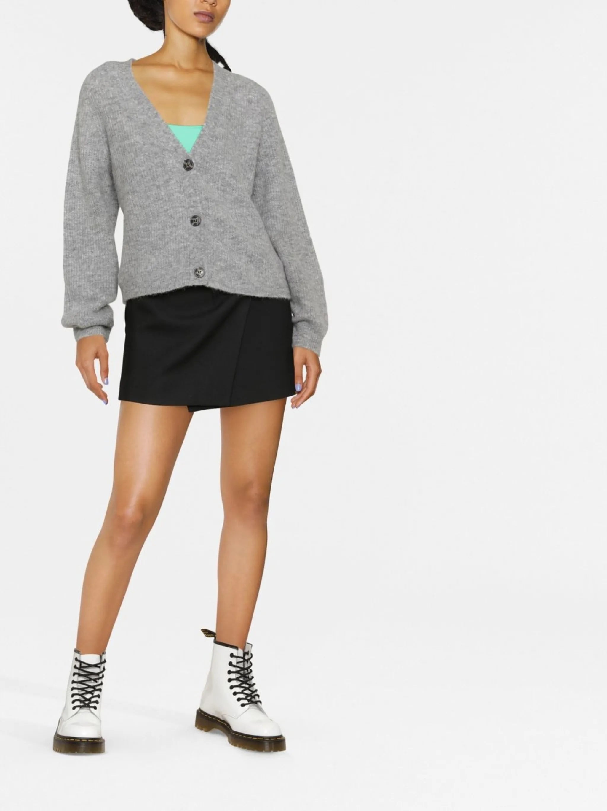 button-down cardigan
