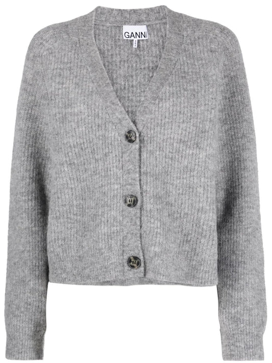 button-down cardigan