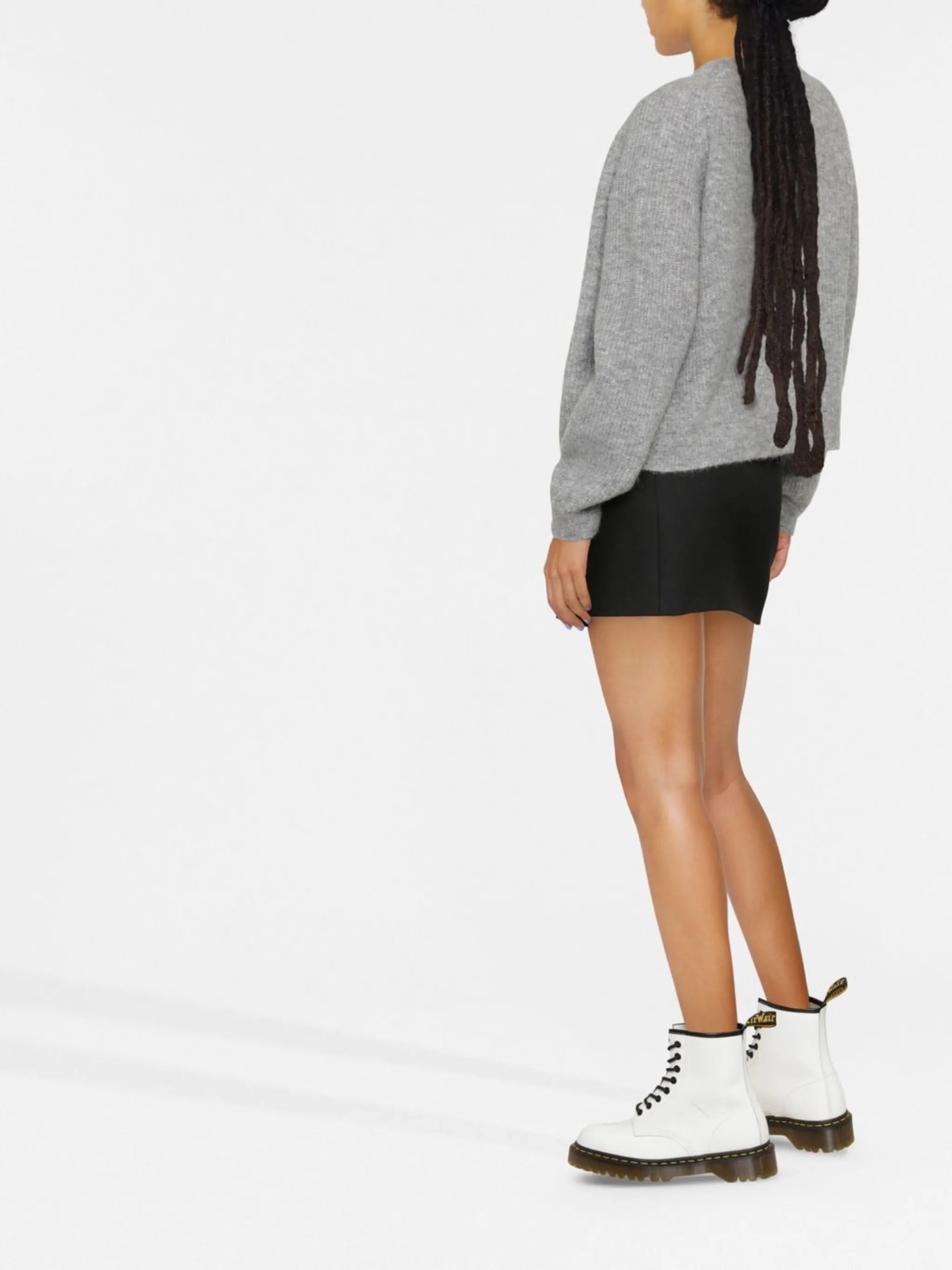 button-down cardigan