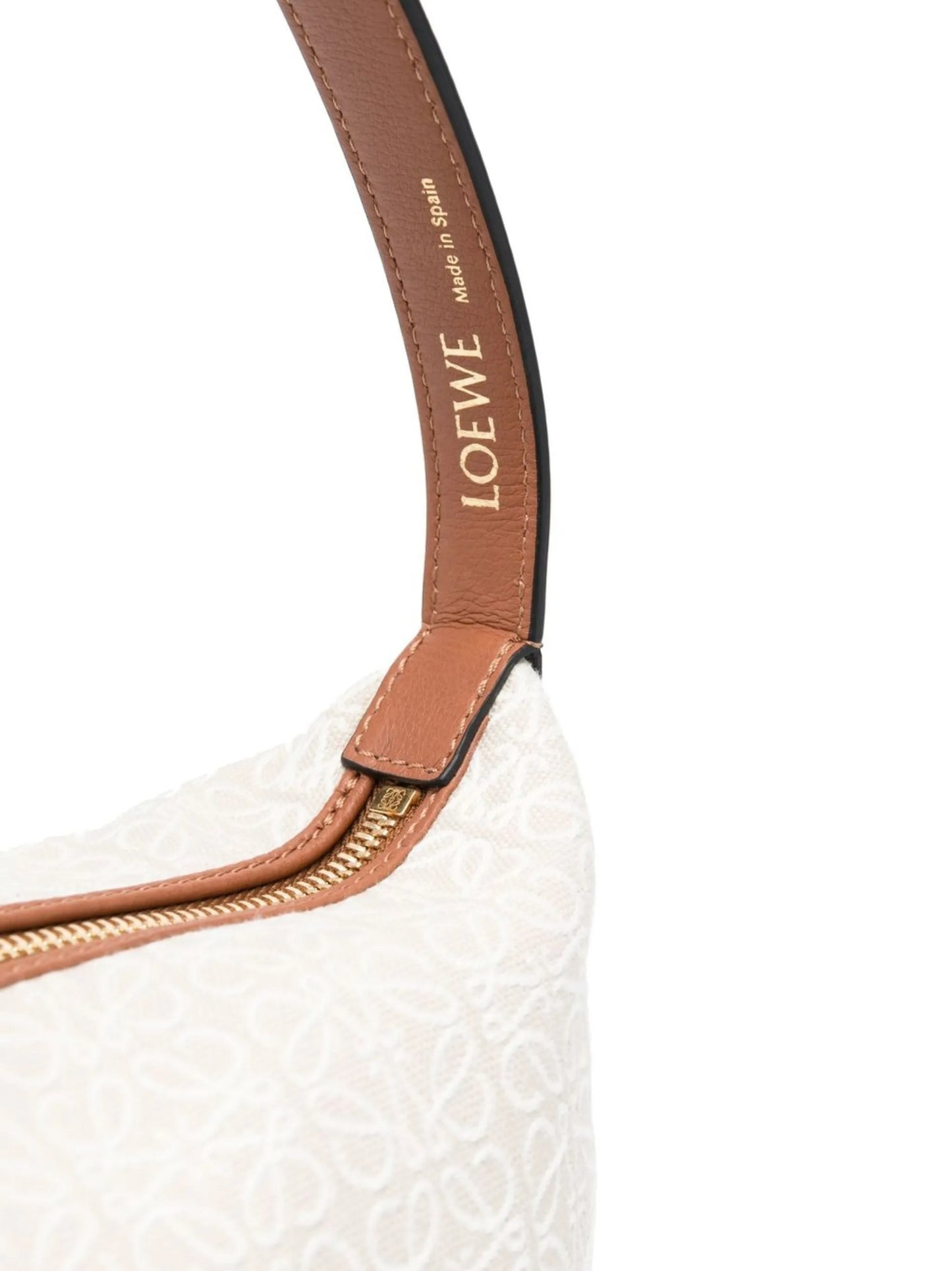 monogram-pattern shoulder bag