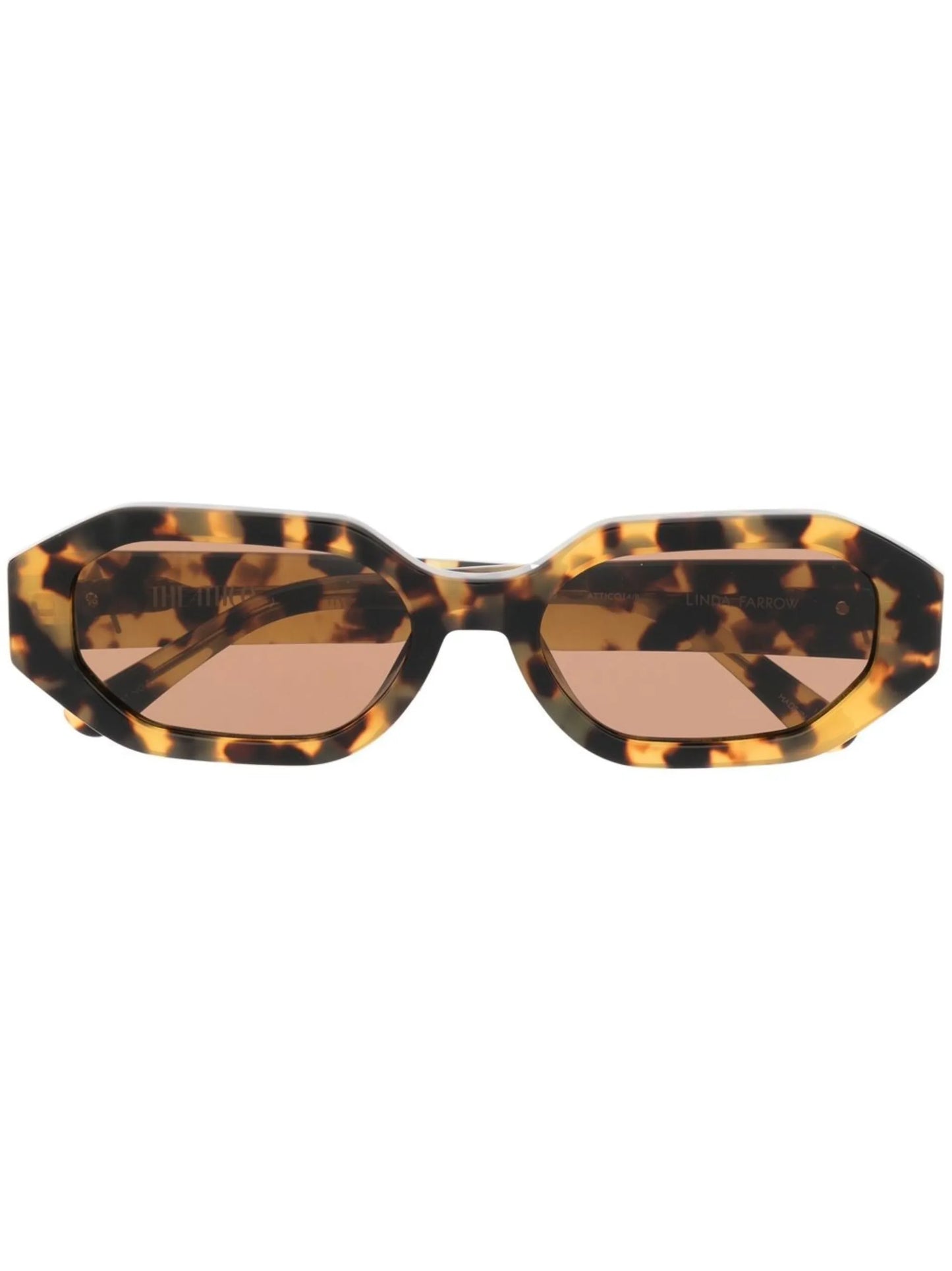 x The Attico Irene oval-frame sunglasses