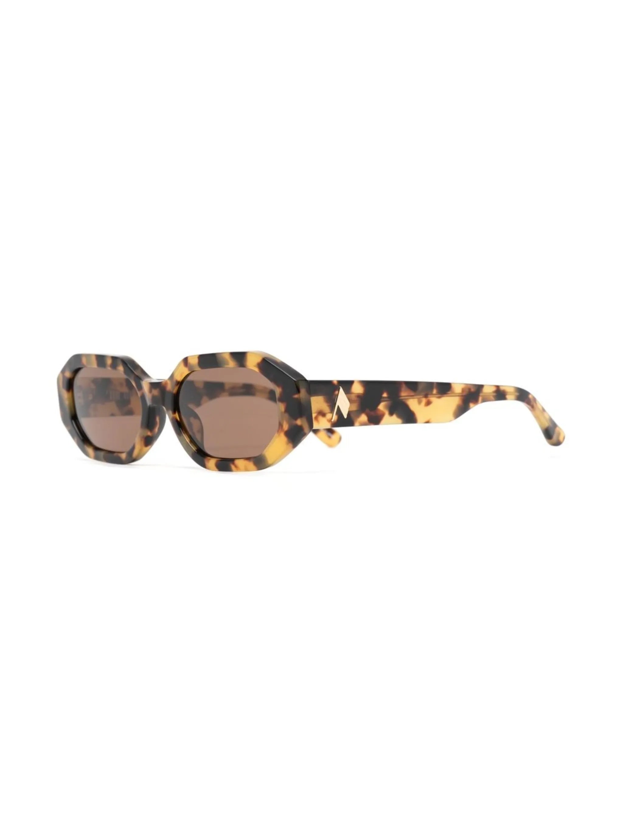 x The Attico Irene oval-frame sunglasses