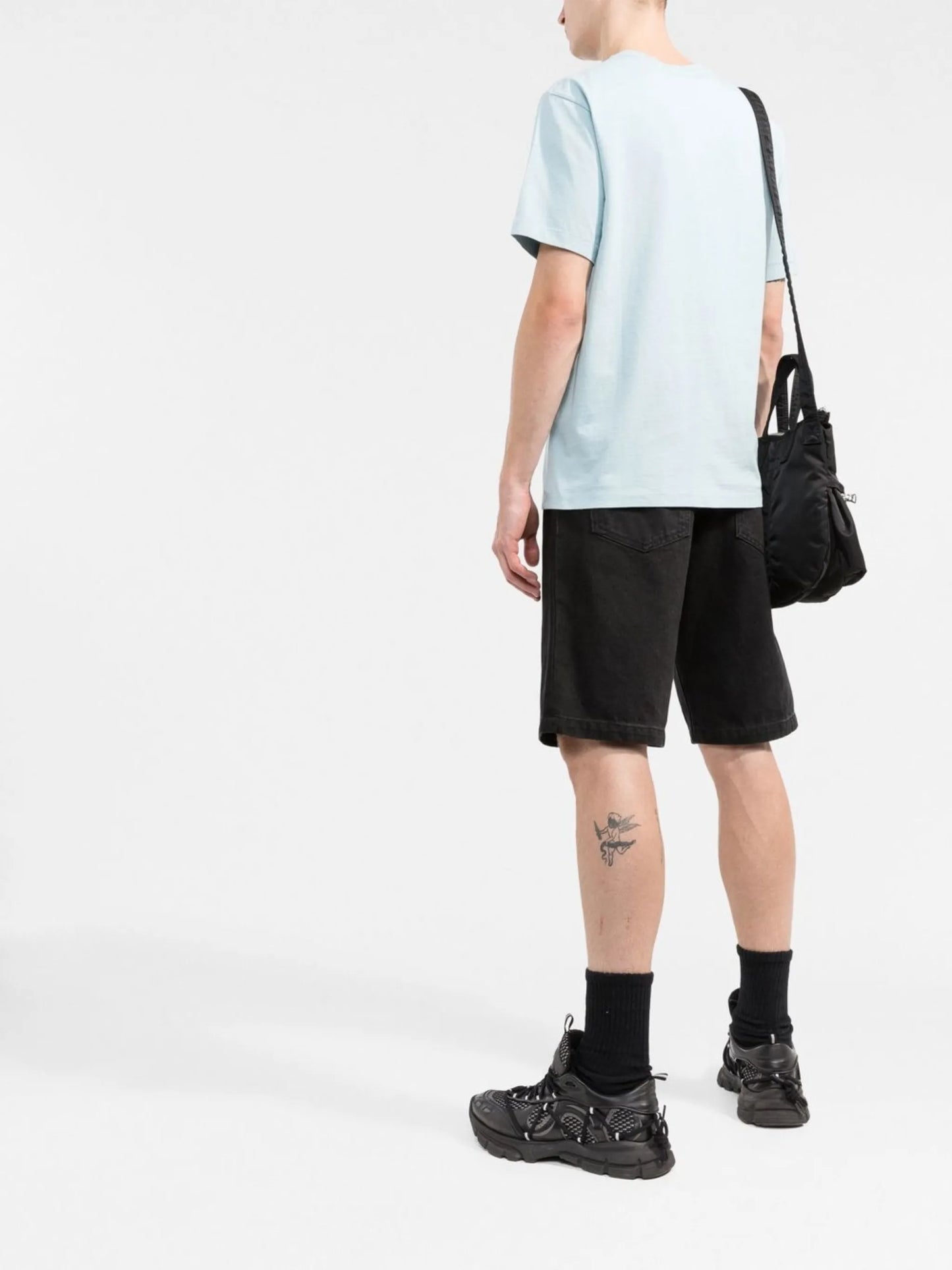 Boke Flower patch round-neck T-shirt