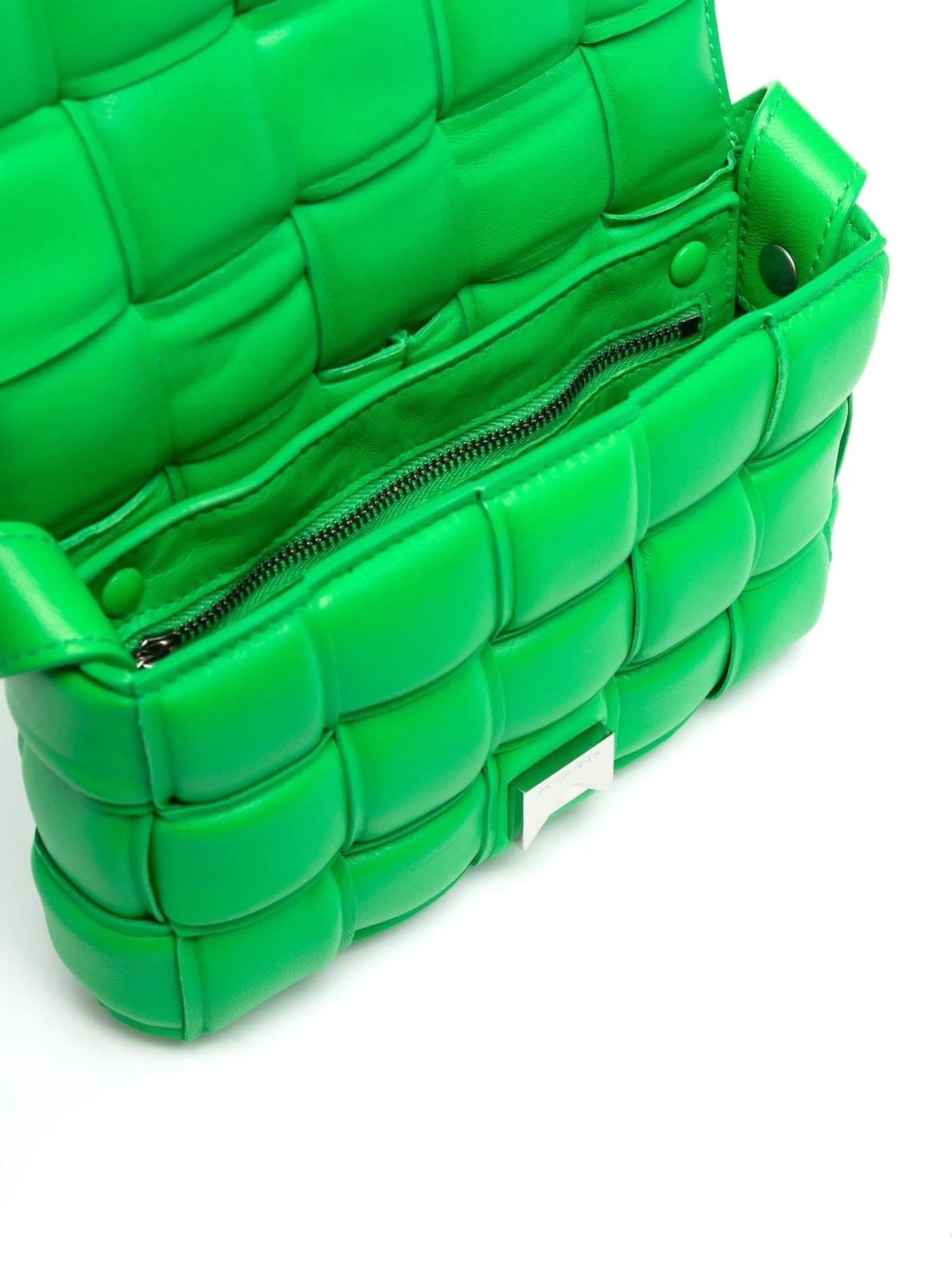 Cassette leather crossbody bag