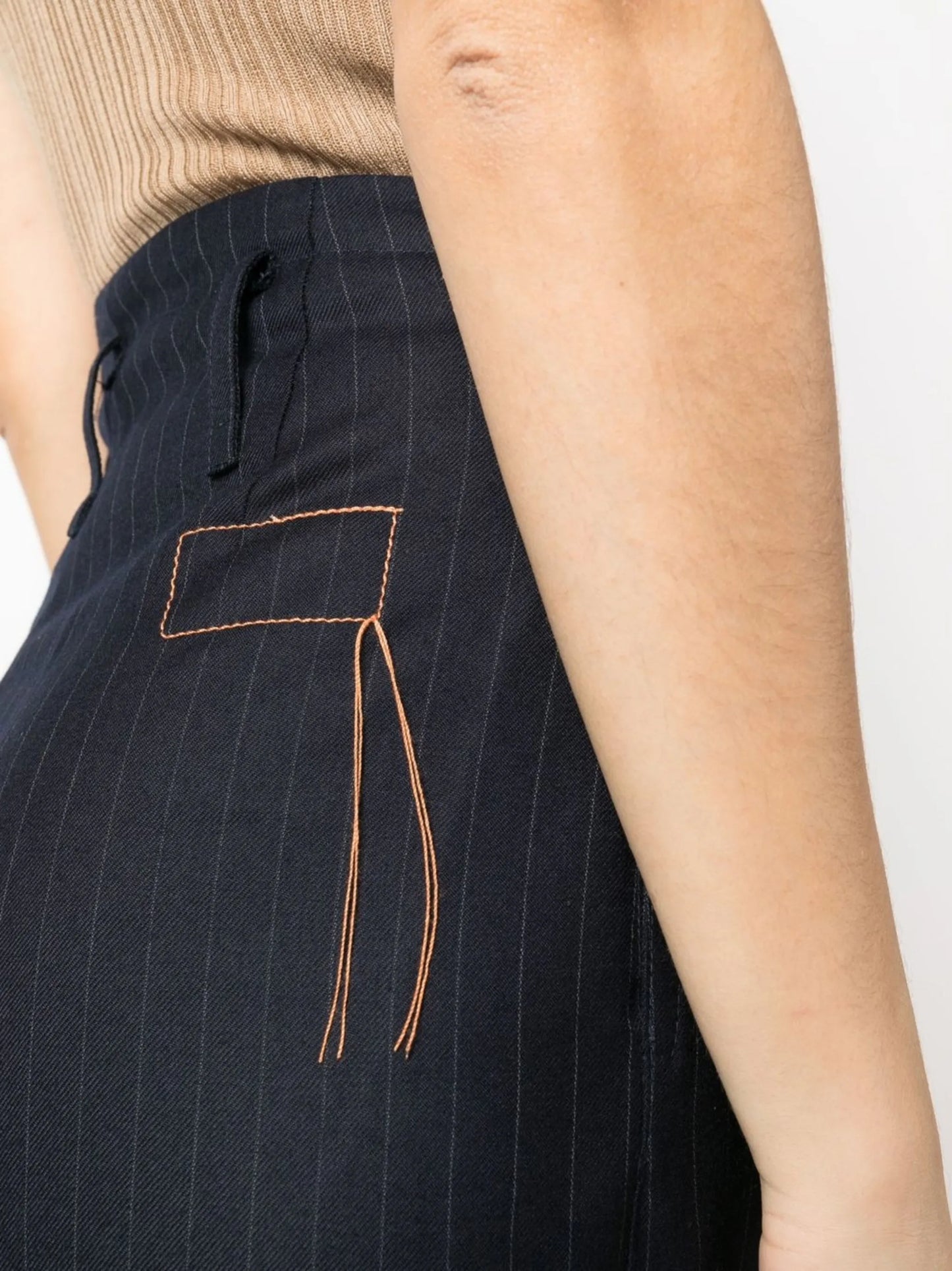 Janet pinstripe trousers