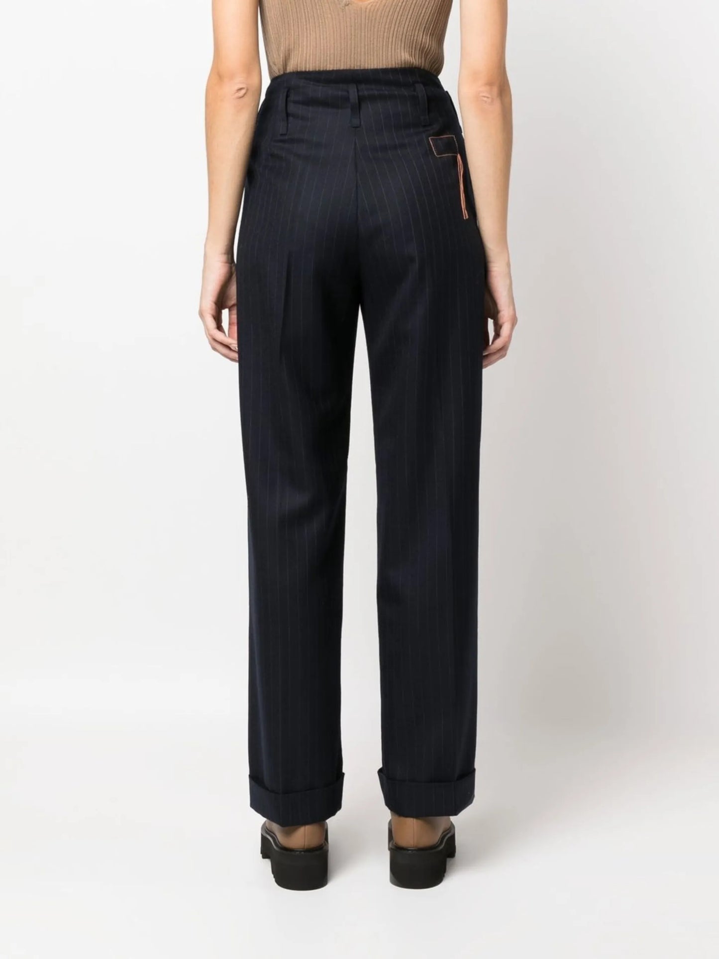 Janet pinstripe trousers