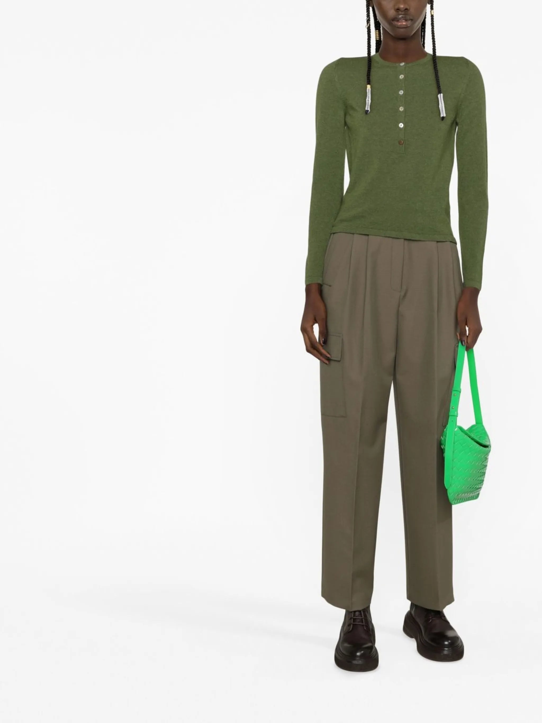 Lou virgin wool polo shirt